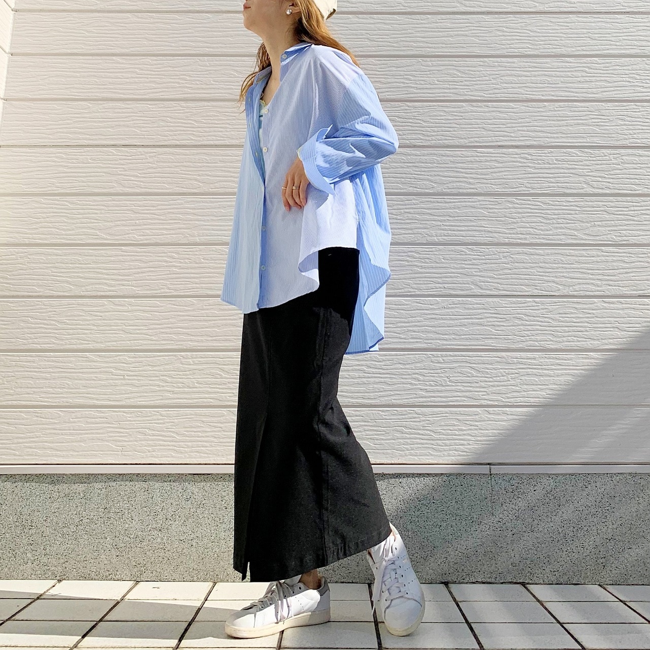 ストレッチタイトスカート ブラック Free