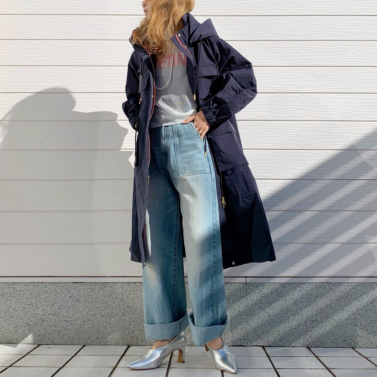 モッズコート カーキ Free