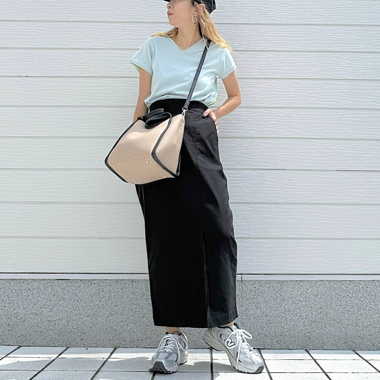 ディリー半袖T ミントグリーン Free