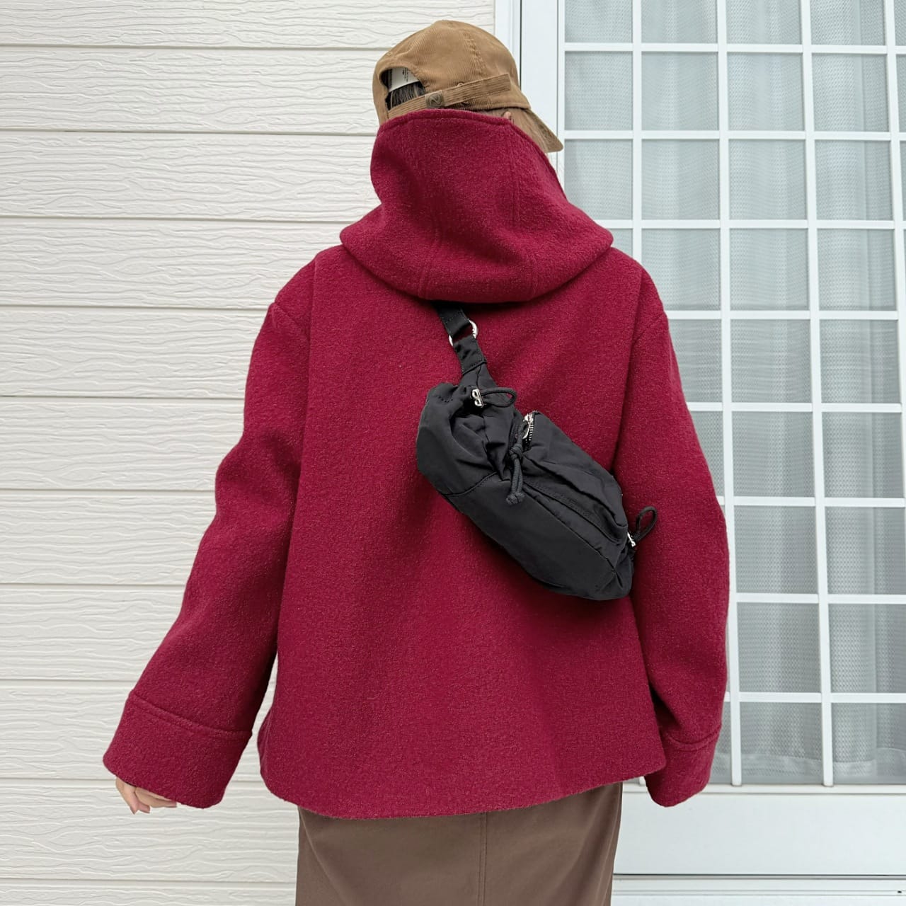 フーディーショートコート(Free ボルドー)｜ Q｜吉祥寺PARCO | ONLINE