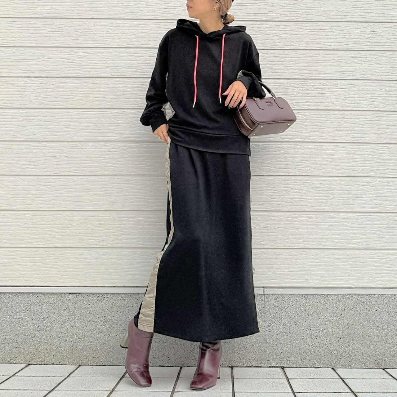 ソフトダンボールドッキングスカート ブラック Free