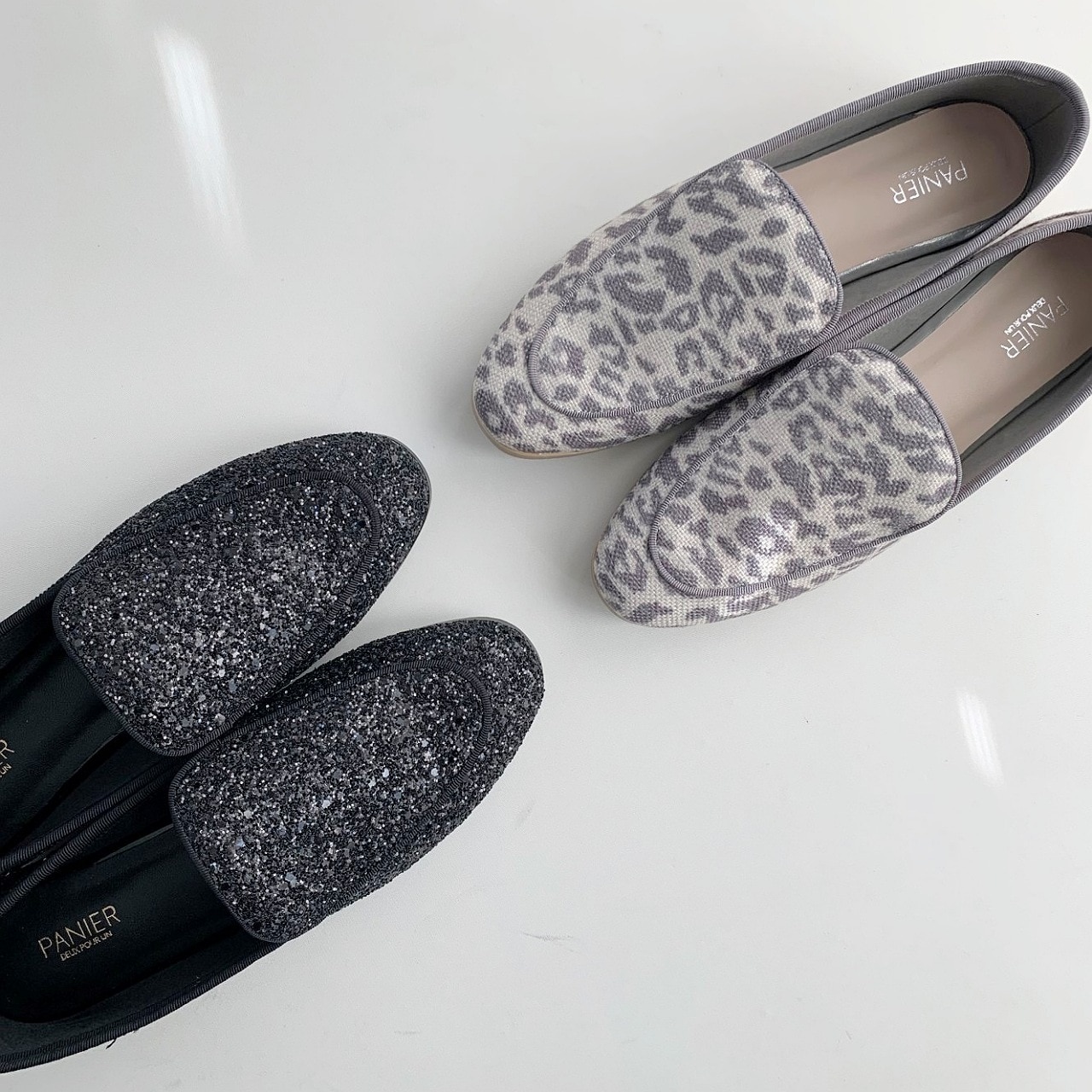 マテリアルローファー ブラック L/38