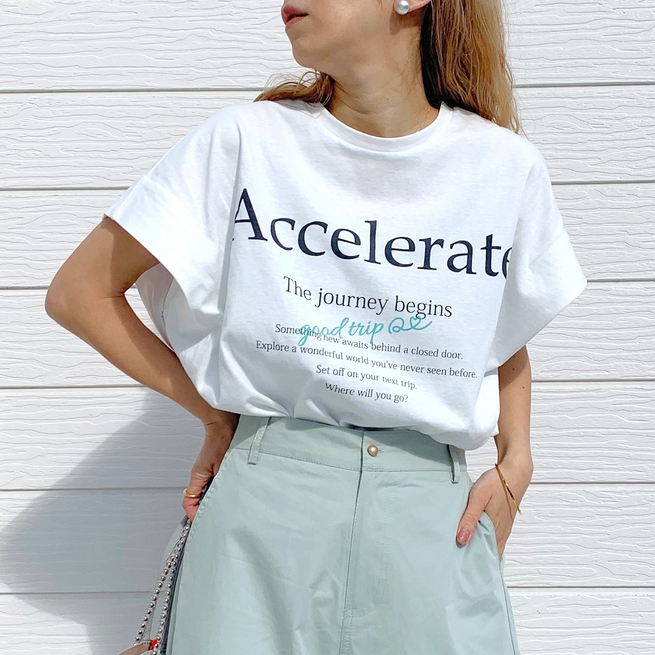 good trip リラックスT グリーン Free