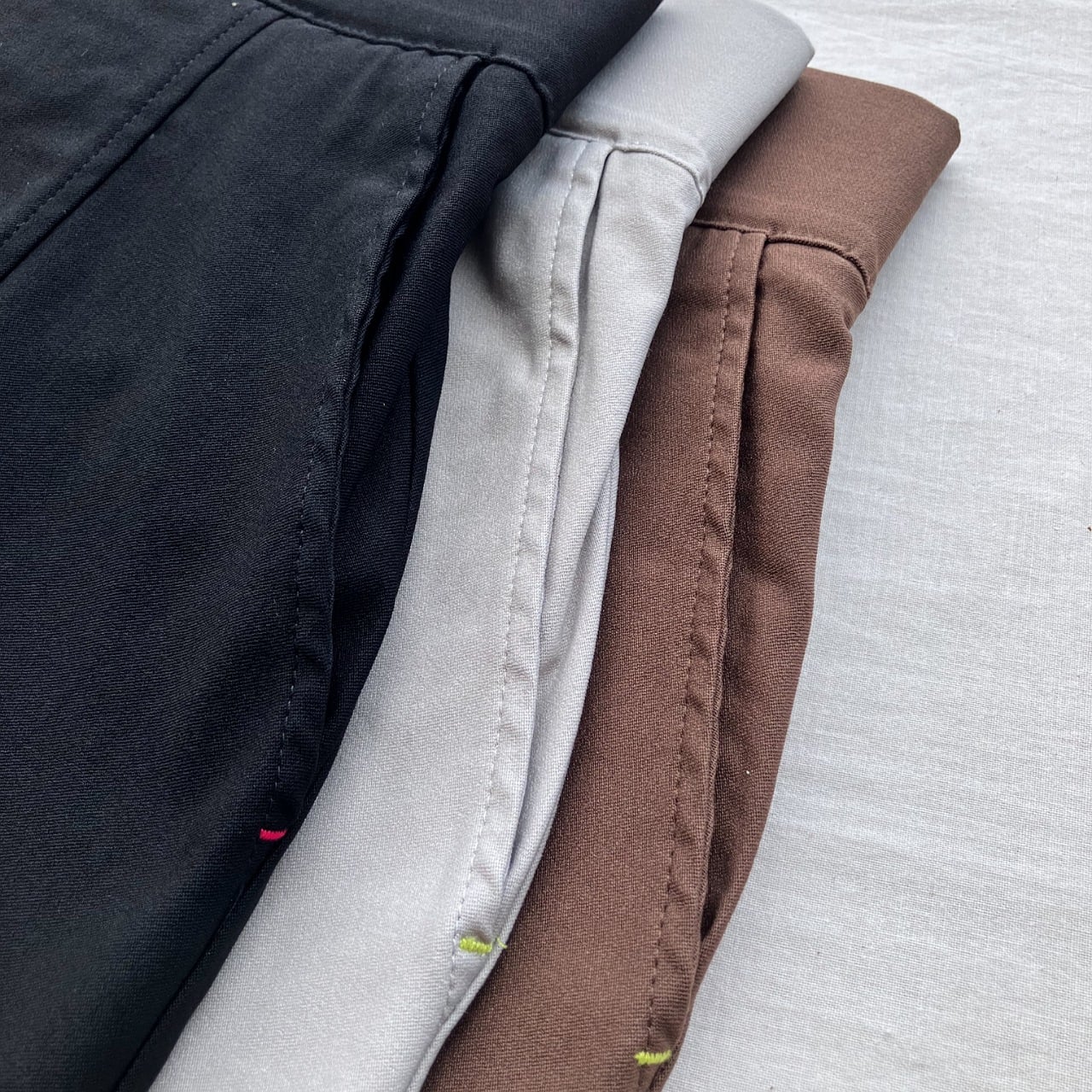 ストレッチタイトスカート ライトグレー Free