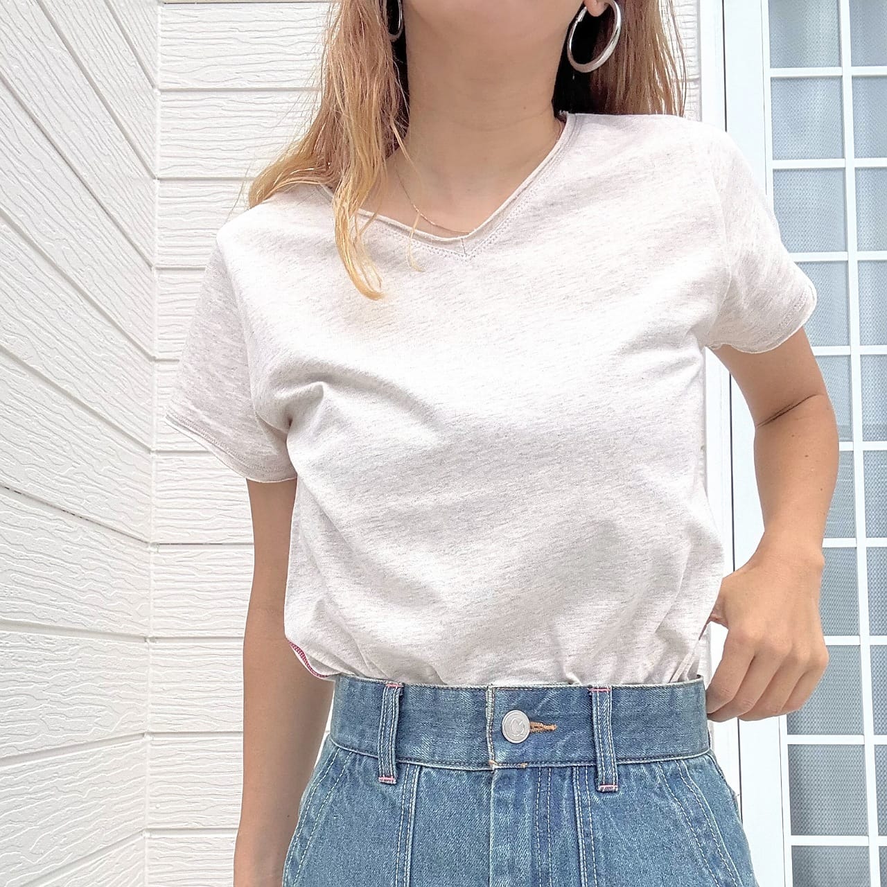 ディリー半袖T ミントグリーン Free