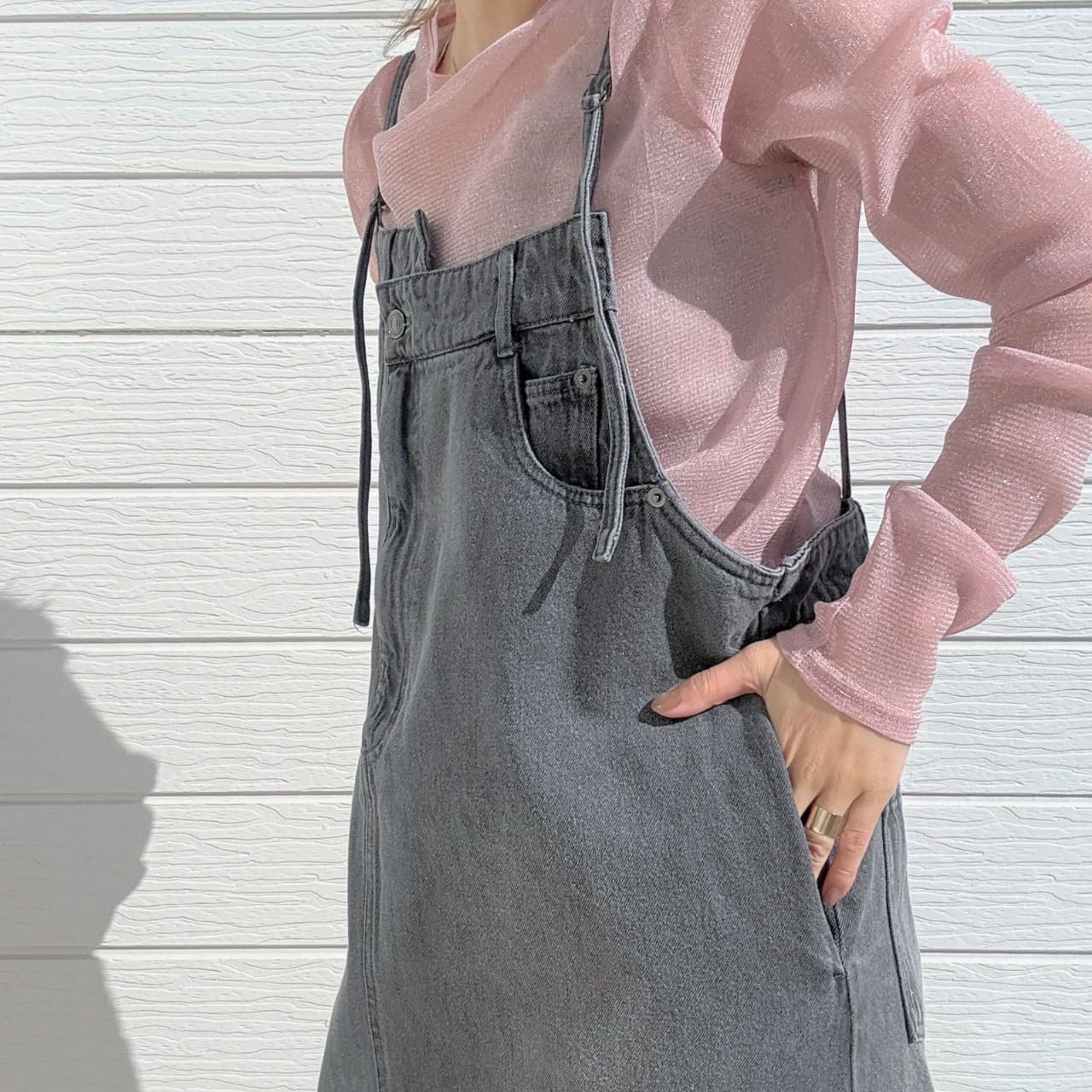 ラメシアーインナー ピンク Free