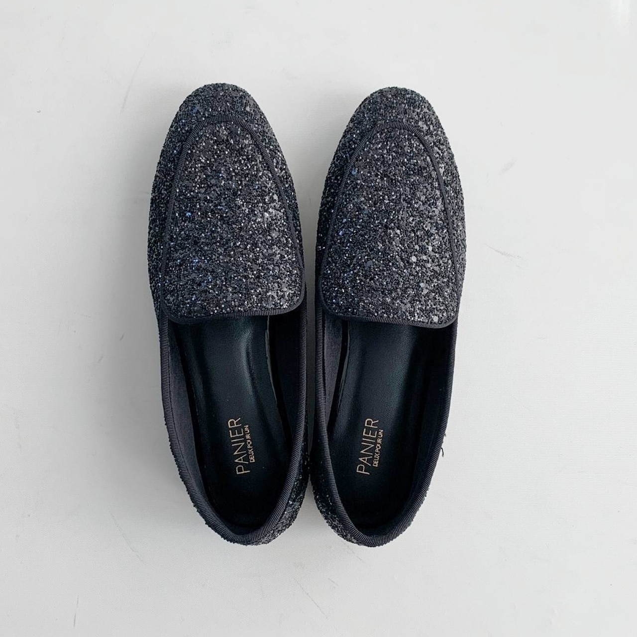 マテリアルローファー ブラック M/36