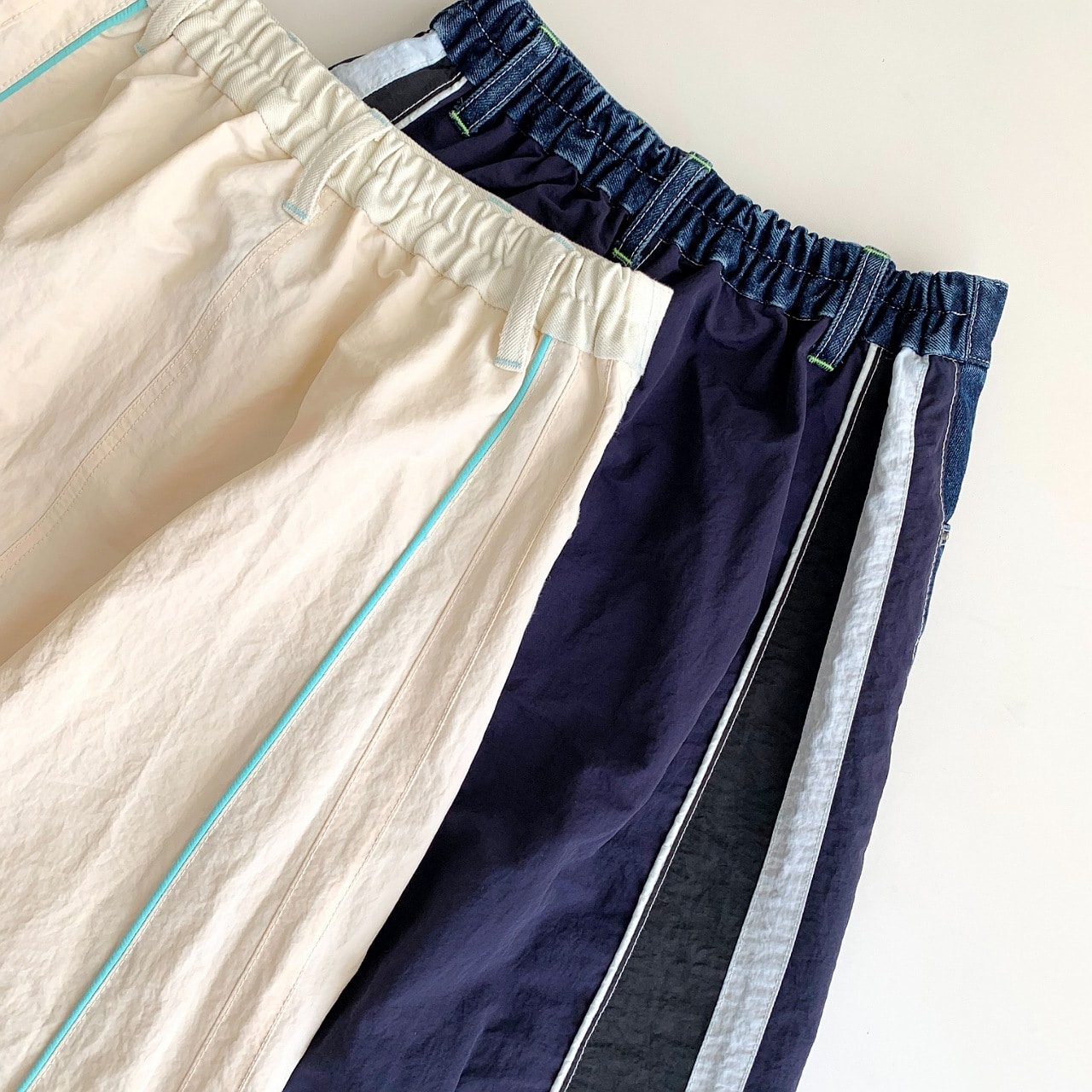 デニムドッキングスカート ホワイト Free