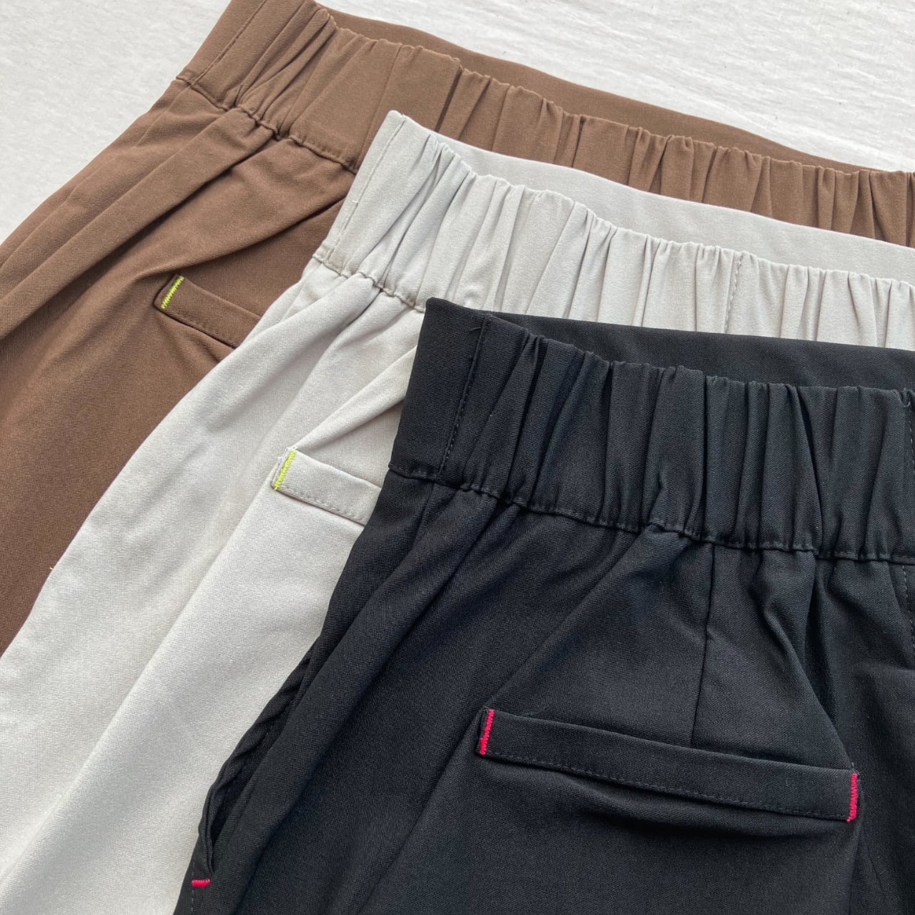 ストレッチタイトスカート ライトグレー Free