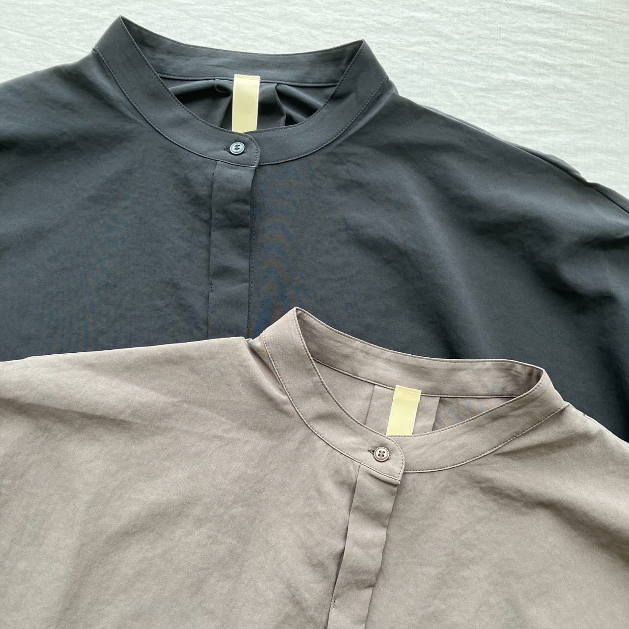 スパンロンルーズワンピース ブラック Free