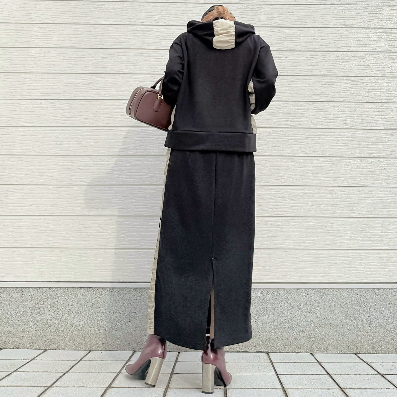 ソフトダンボールドッキングスカート ブラック Free