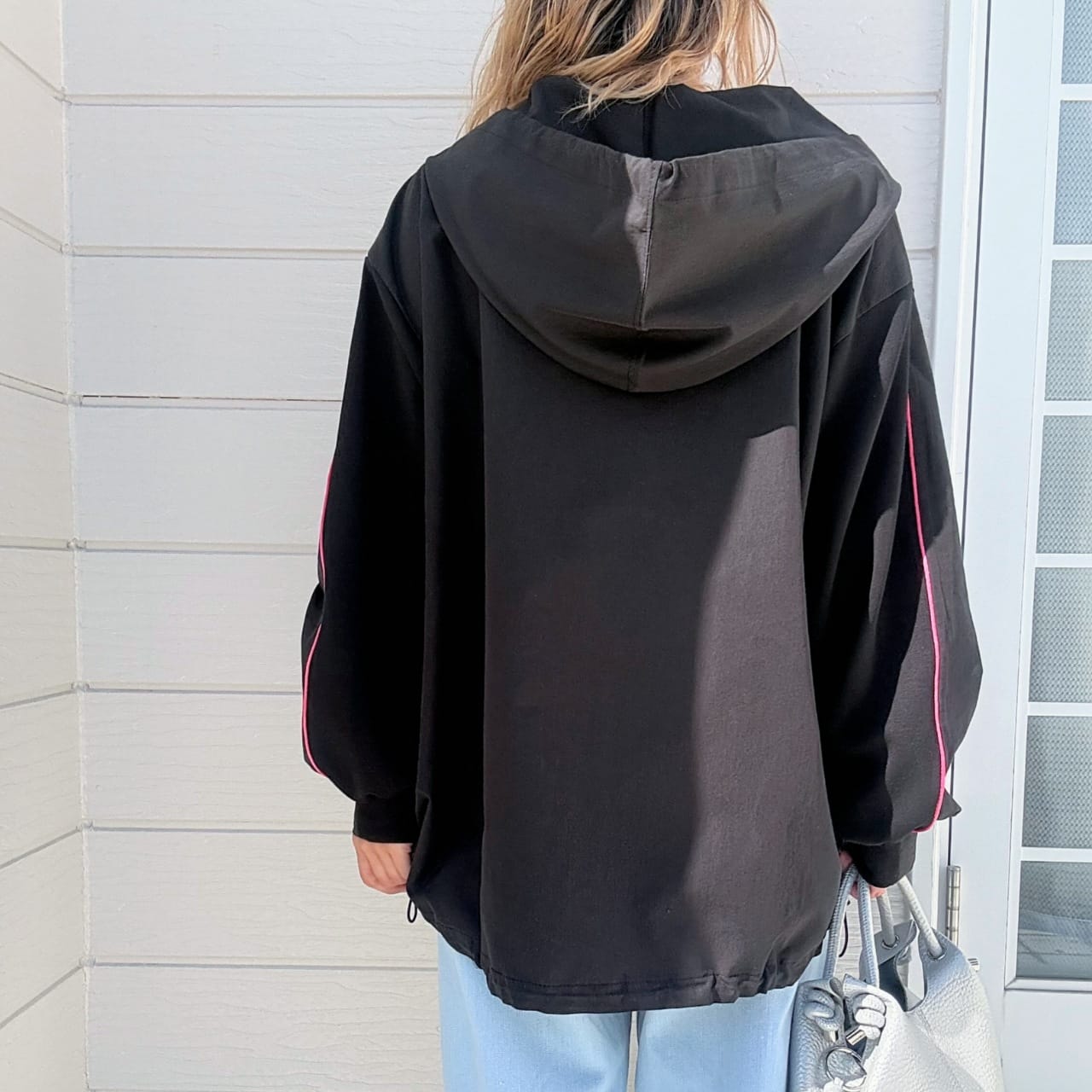 ドッキングバルーンパーカー ホワイト Free