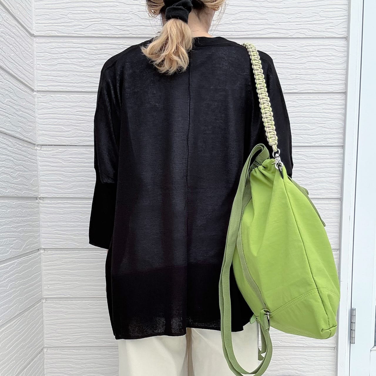 接触冷感BOXカーデ グリーン Free