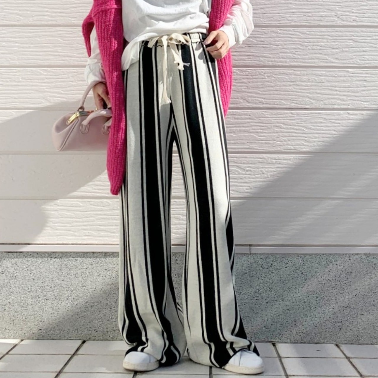 6(ROKU)＞STRIPEKNITPANTS ストライプ ニットパンツ - www.kochgarvis.com