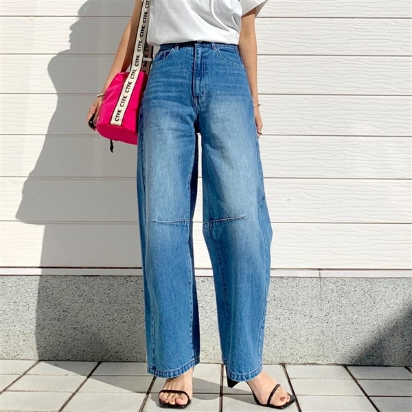 Qgirlカーヴィデニム S/36