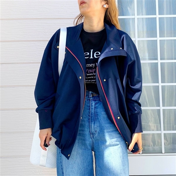 ライトダンボールドルマンブルゾン ネイビー Free