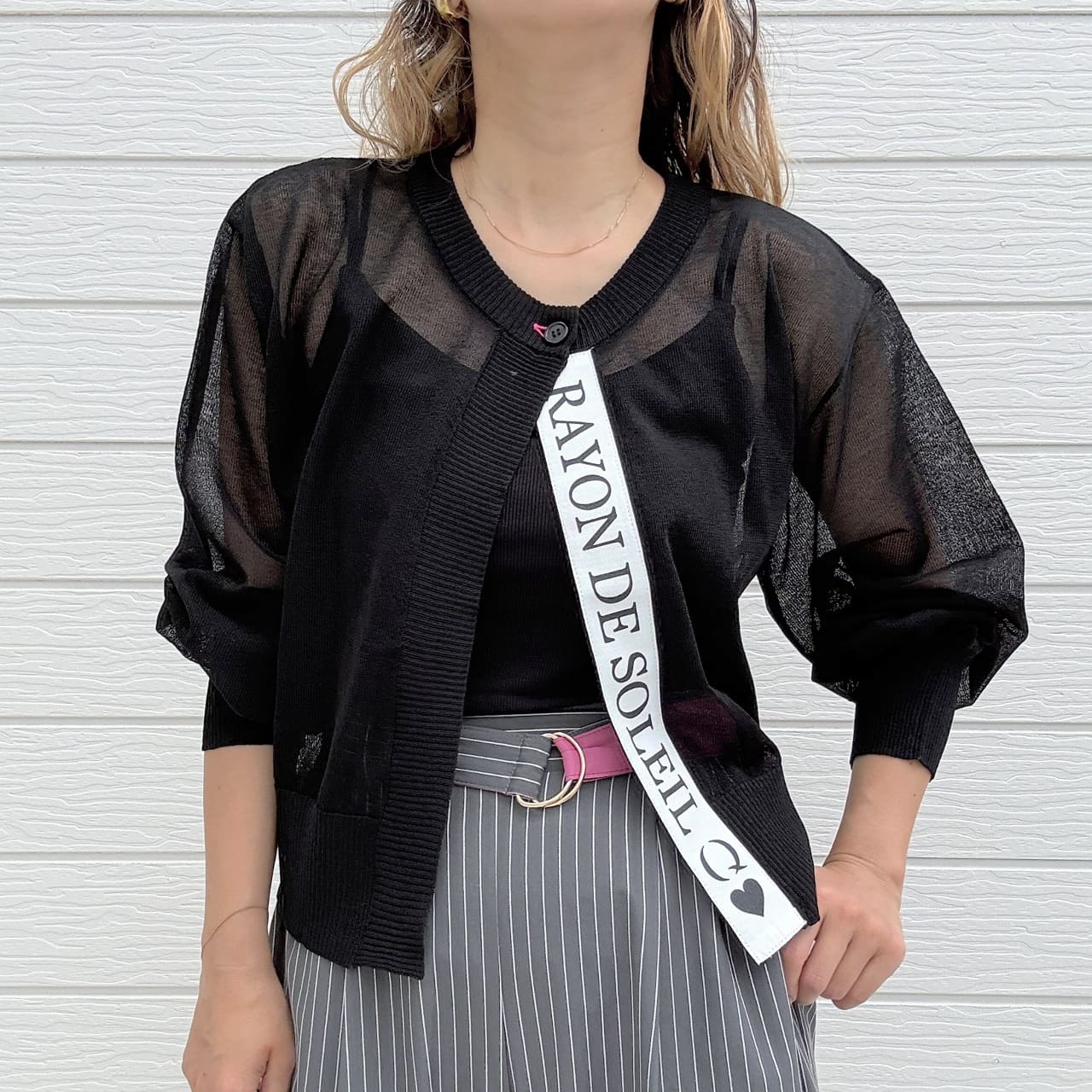 フロントロゴカーデ ブラック Free
