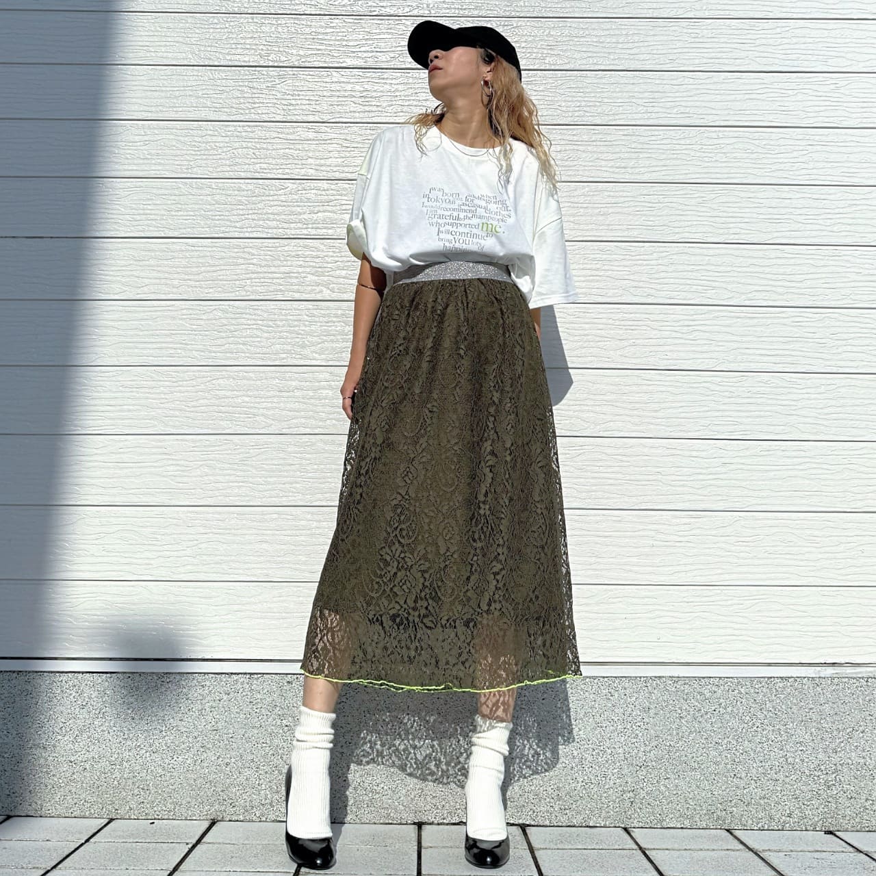 ハートT ホワイト Free