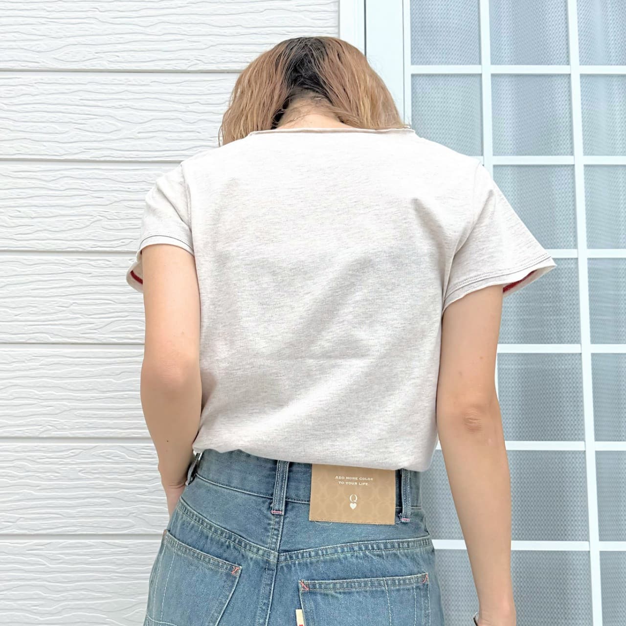 ディリー半袖T ミントグリーン Free