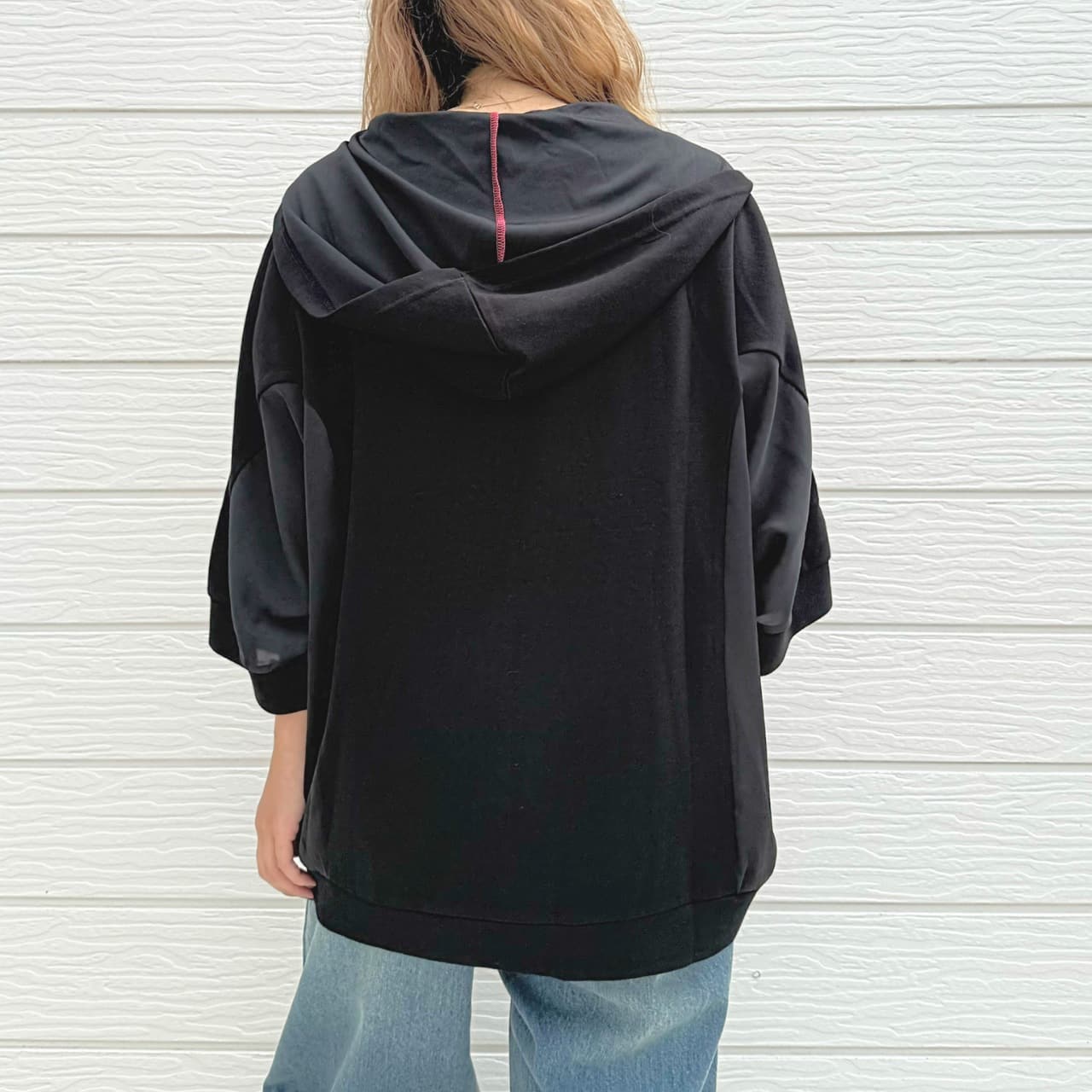 ドッキングドルマンパーカー グレー Free