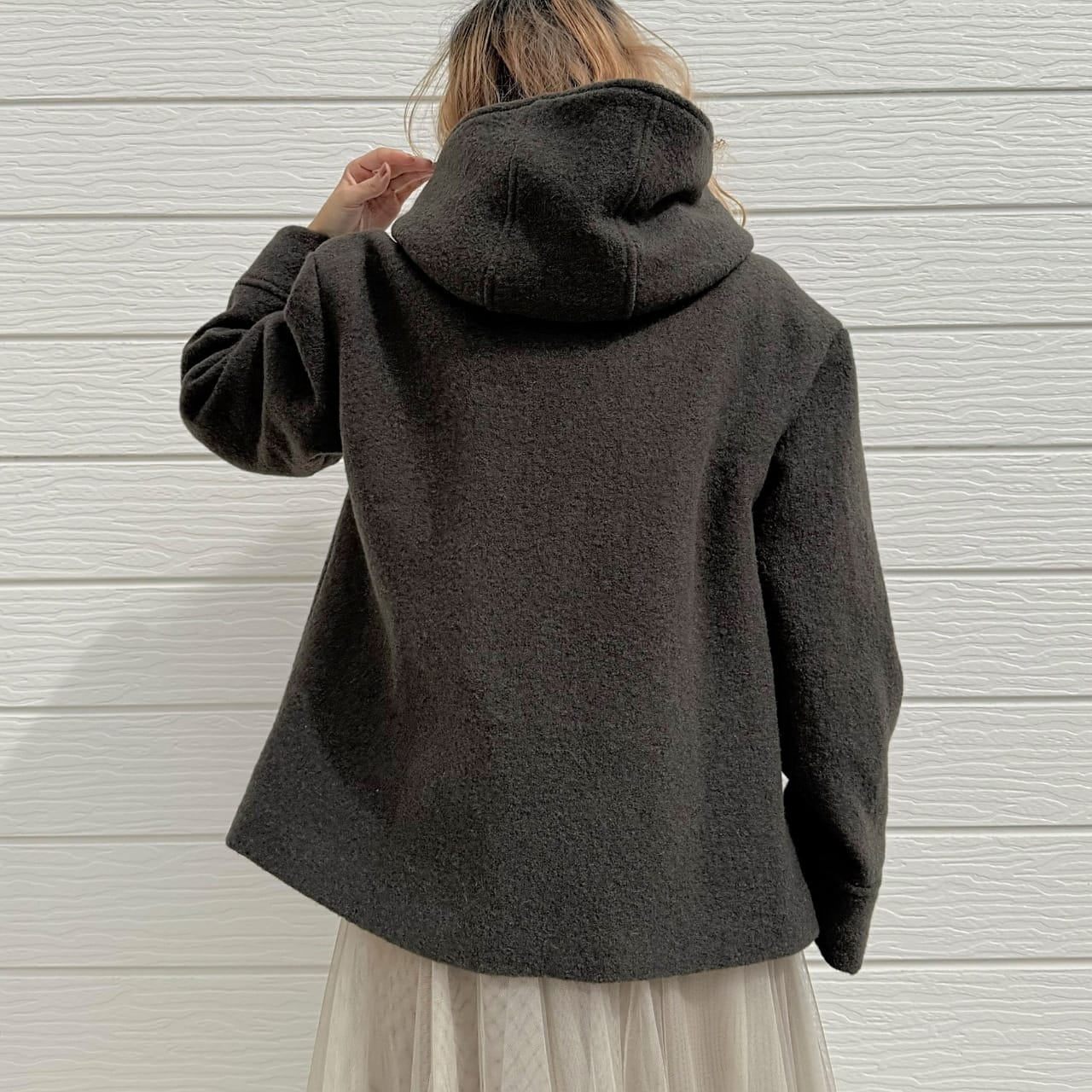 フーディーショートコート(Free ボルドー)｜ Q｜吉祥寺PARCO | ONLINE