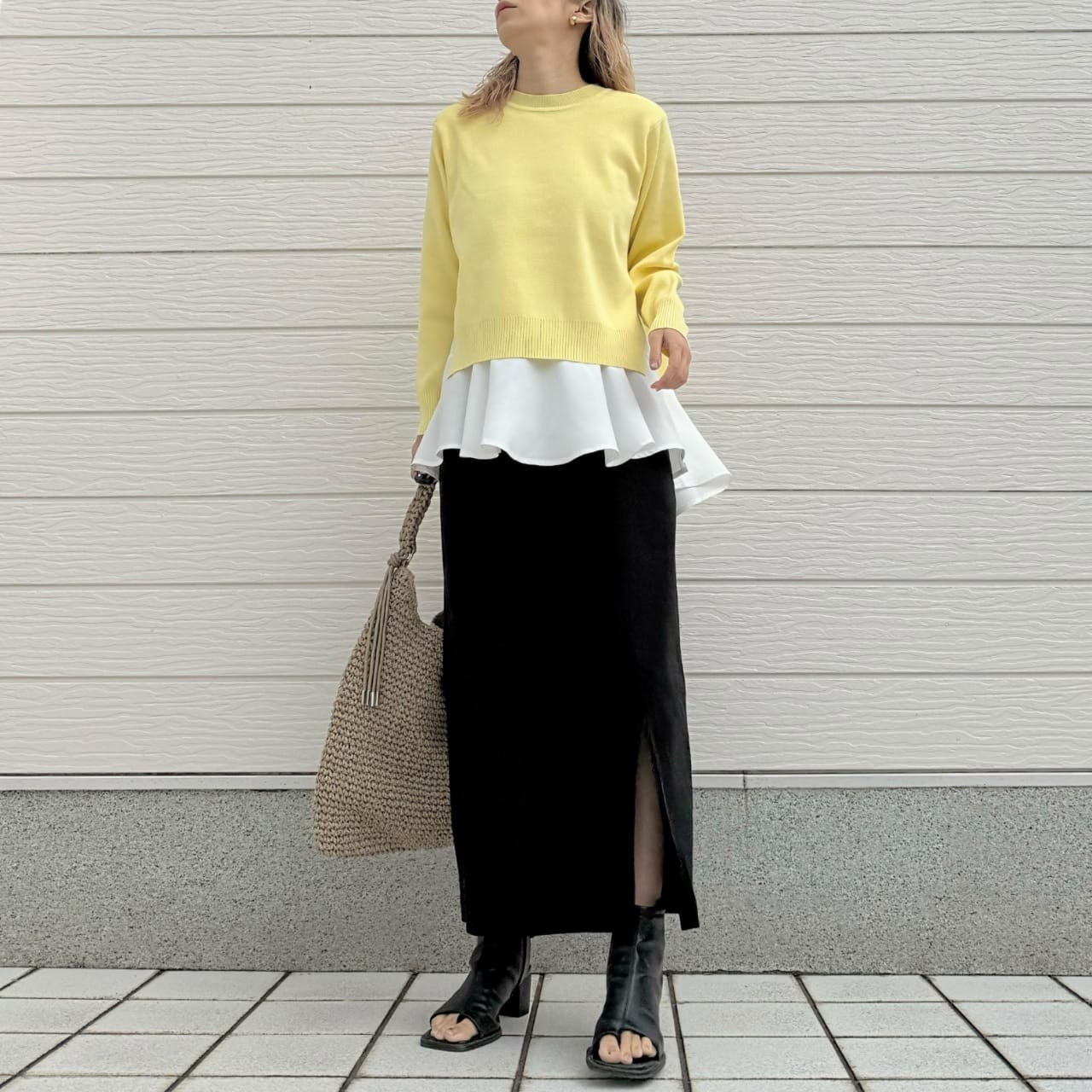 パラコードクロシェトート ベージュ Free