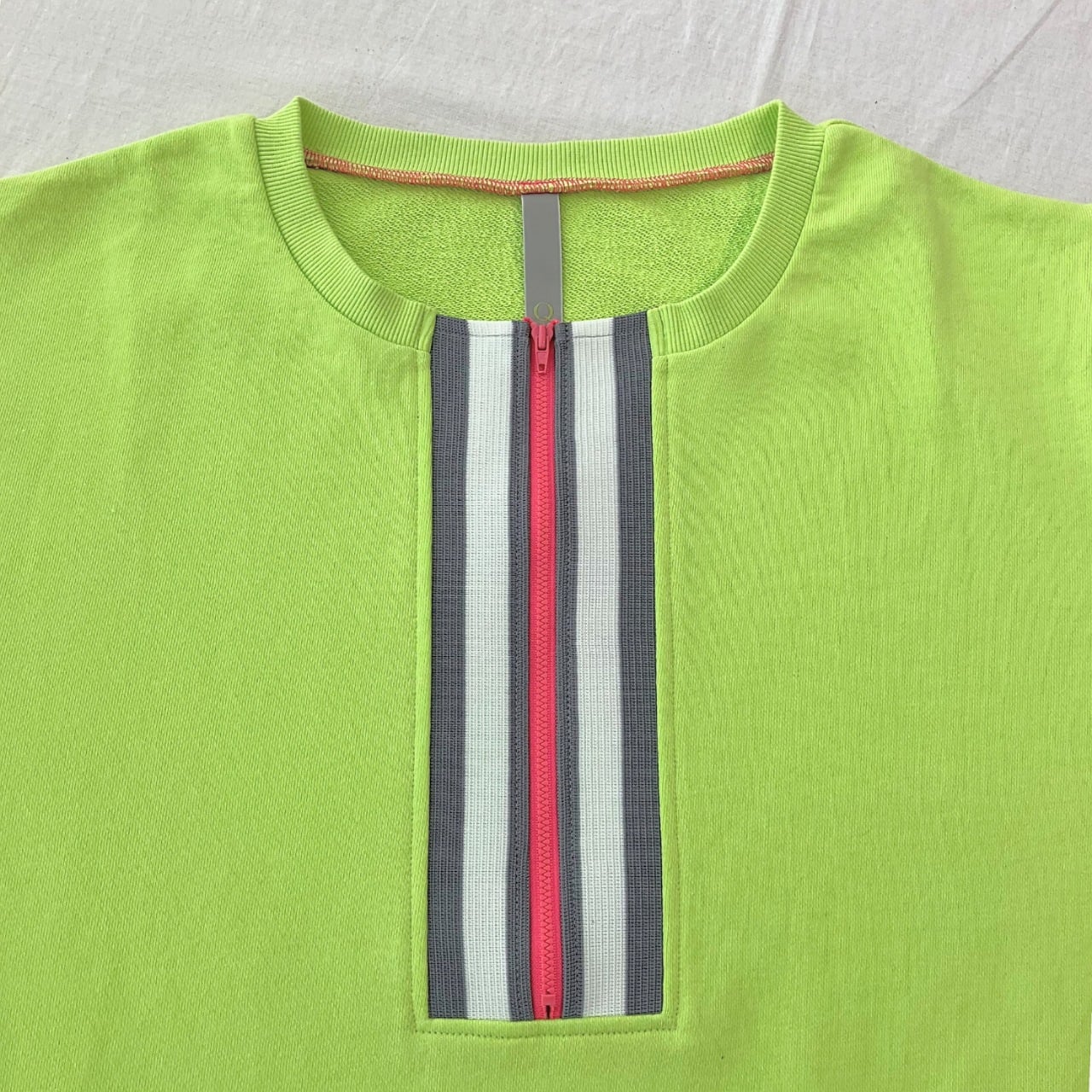 ハーフZipトレーナー ブラック Free