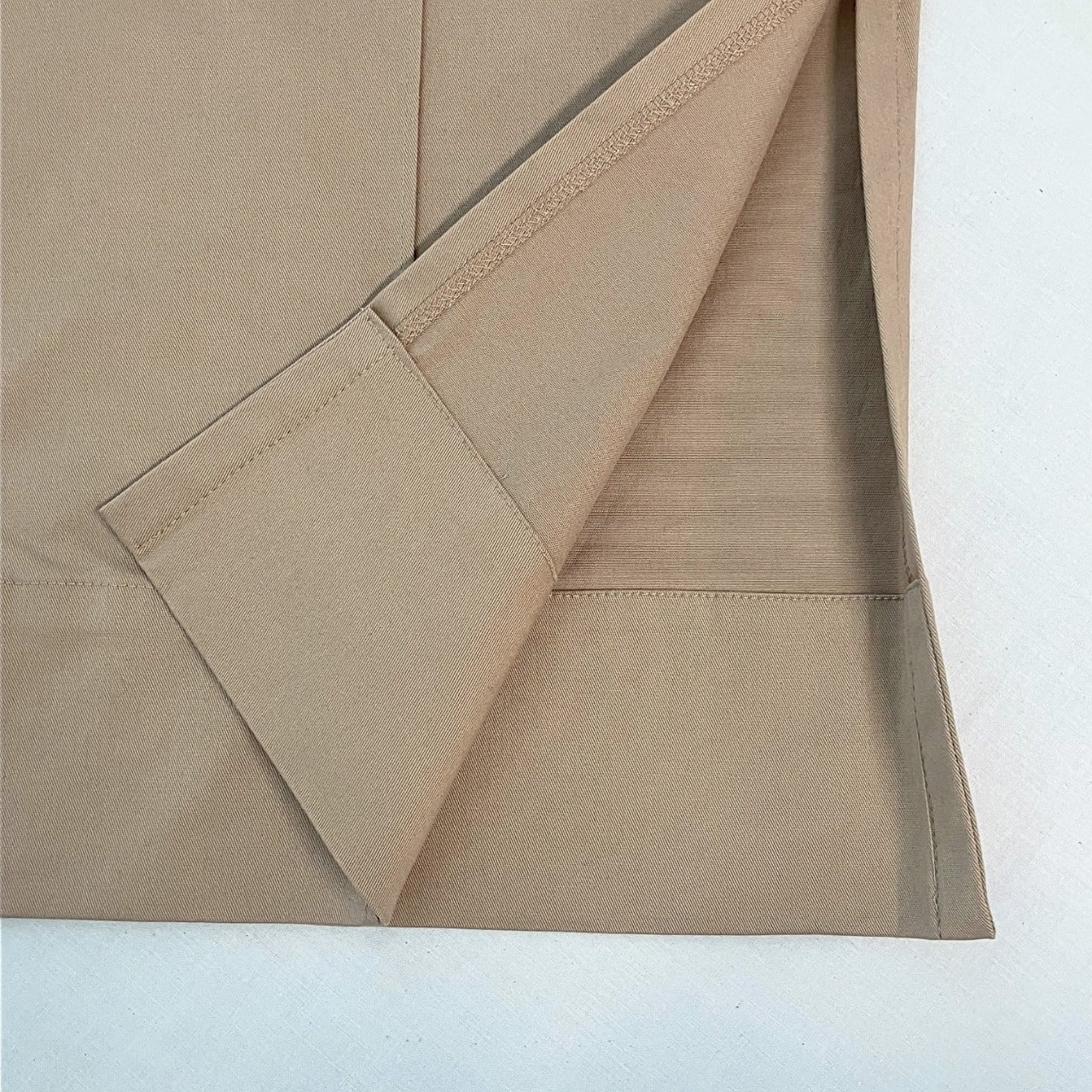 ボーダーリブサスペ2wayパンツ ベージュ Free