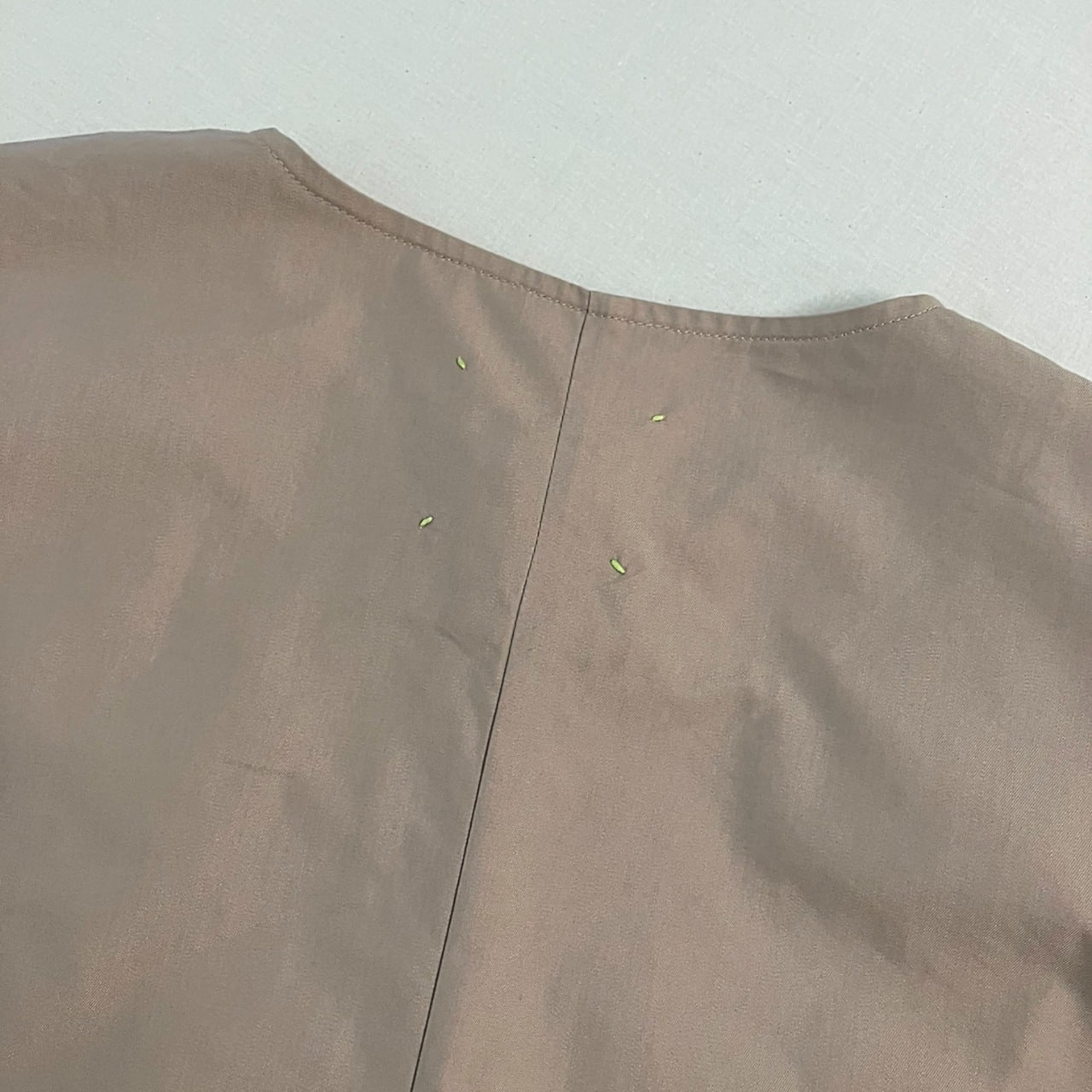 ノーカラーツイルコート ベージュ Free