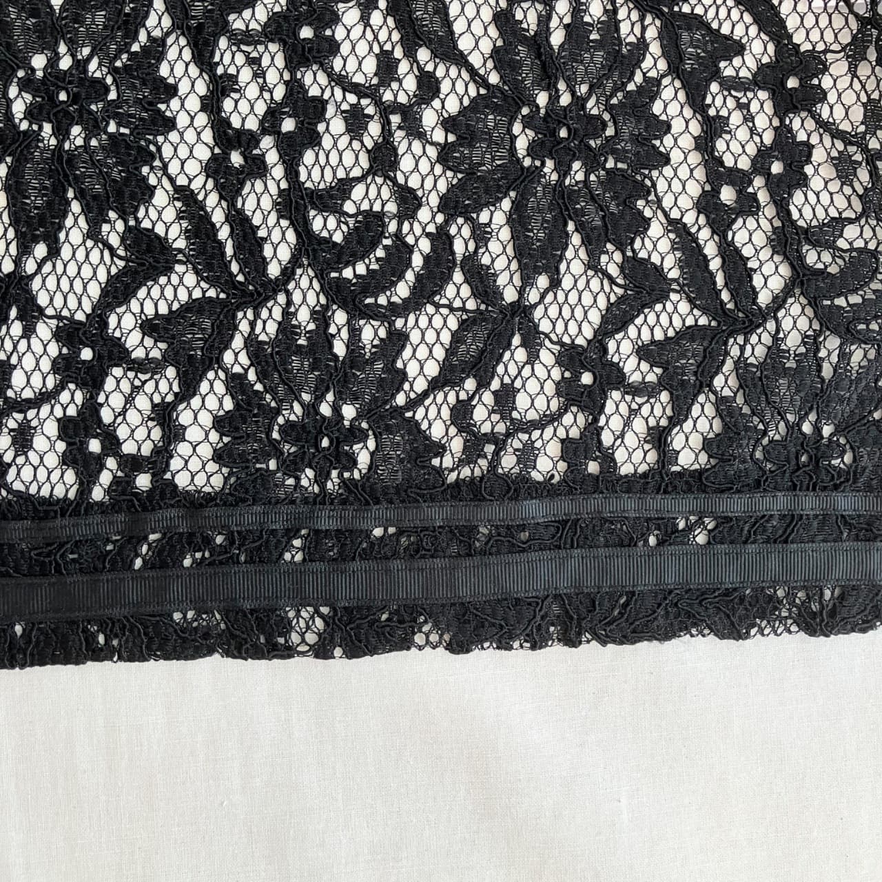 レースブルゾン ホワイト Free