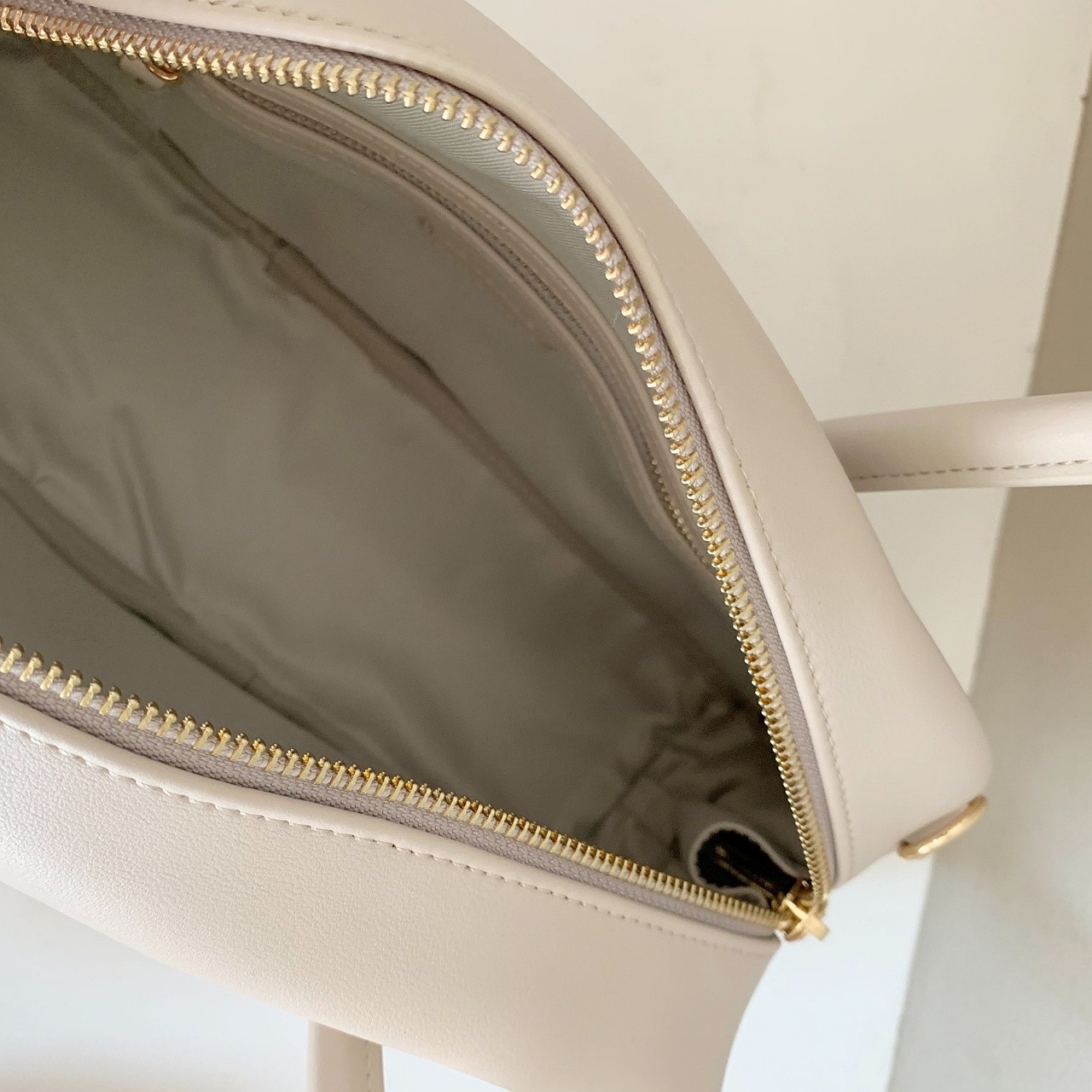 Eyelet wide boston モスグリーン Free