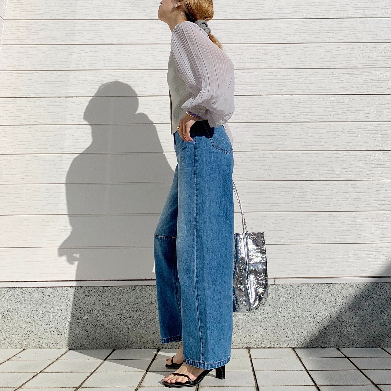 Qgirlカーヴィデニム S/36