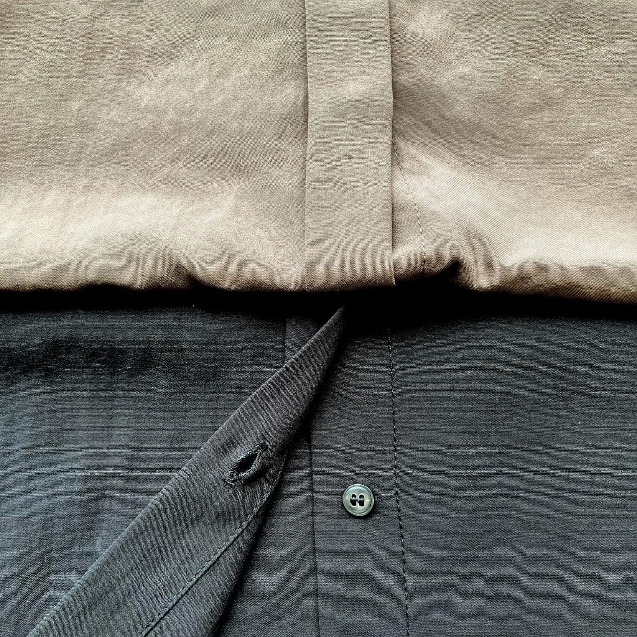 スパンロンルーズワンピース ブラック Free