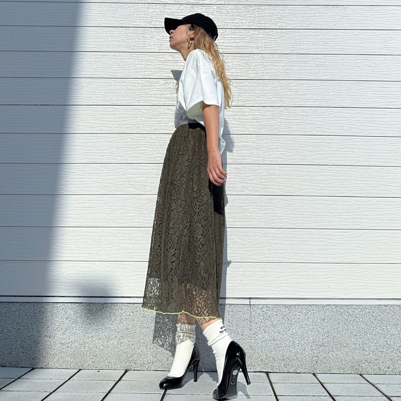 ハートT ホワイト Free