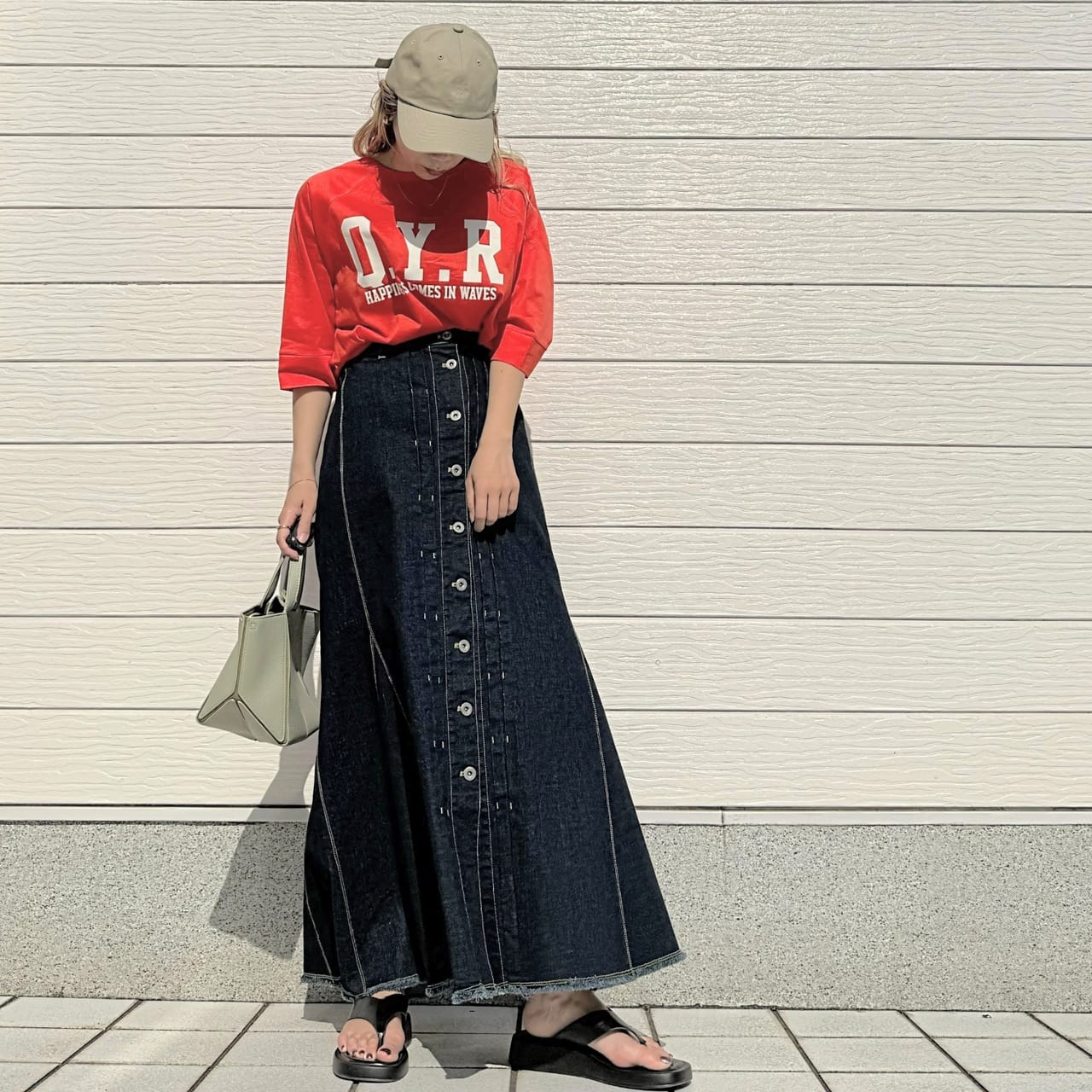 シルケットロゴT レッド Free
