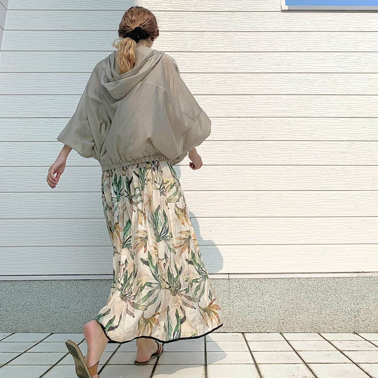 シアーパーカー ベージュ Free