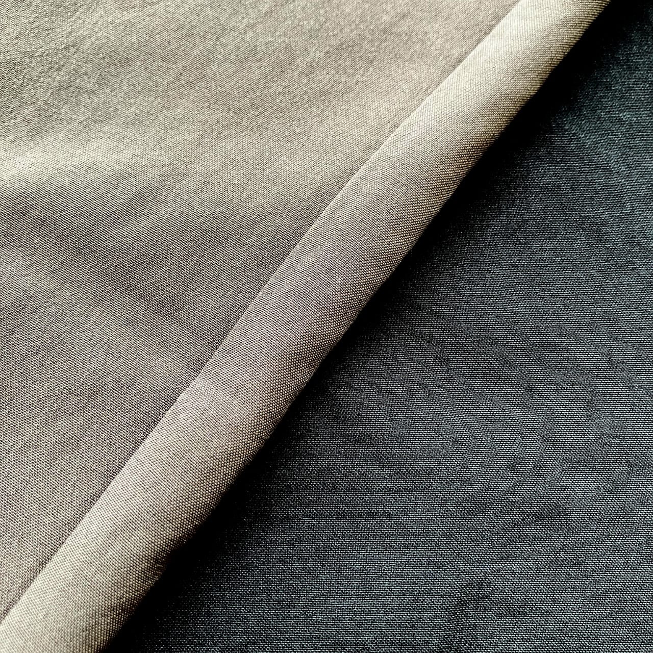 スパンロンルーズワンピース ブラック Free