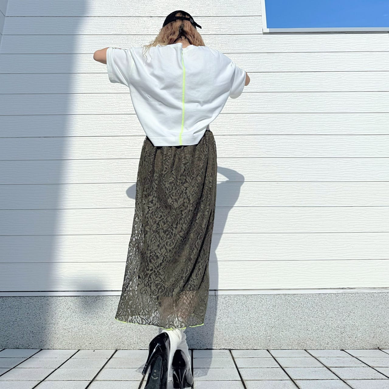 ハートT ホワイト Free