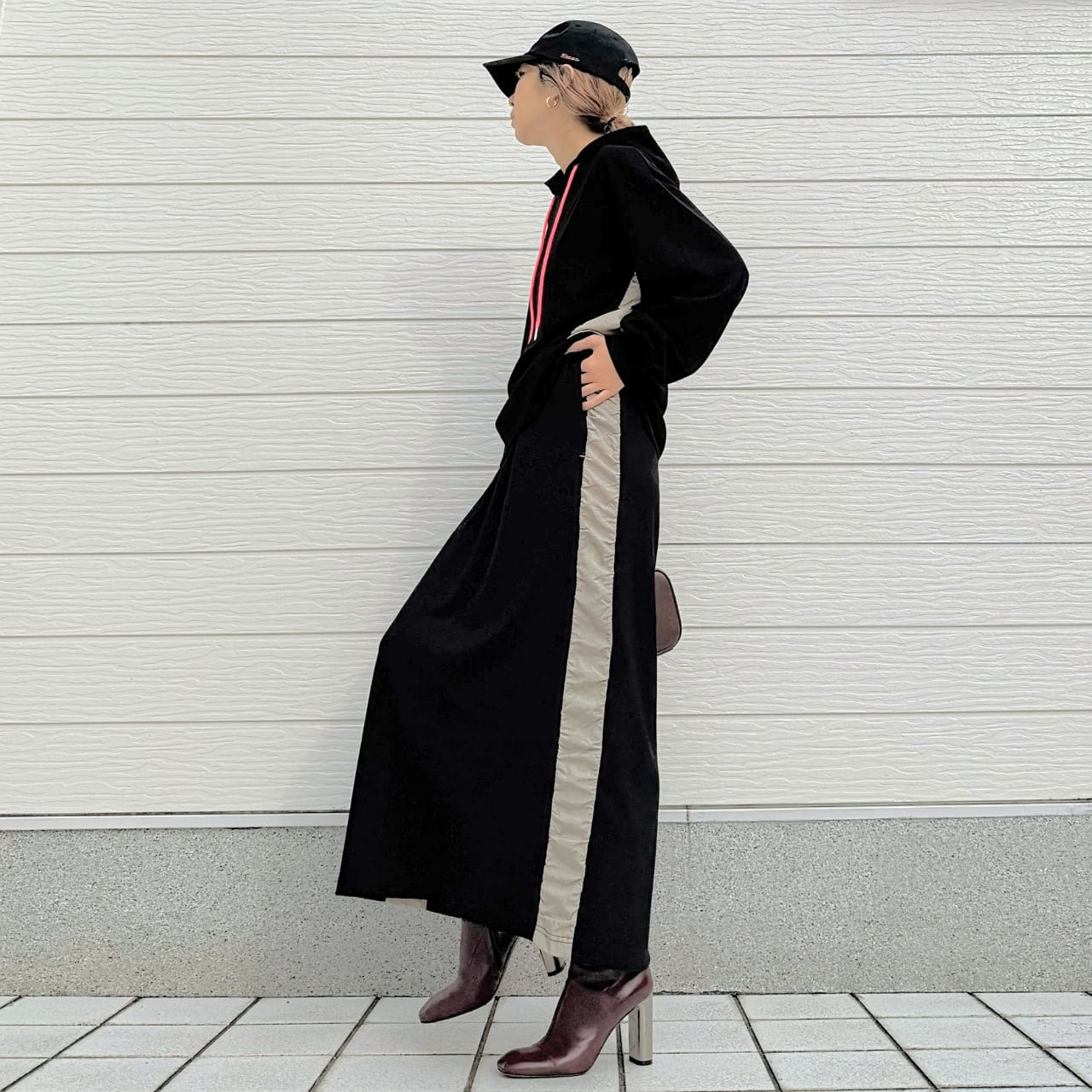 ソフトダンボールドッキングパーカー ブラック Free