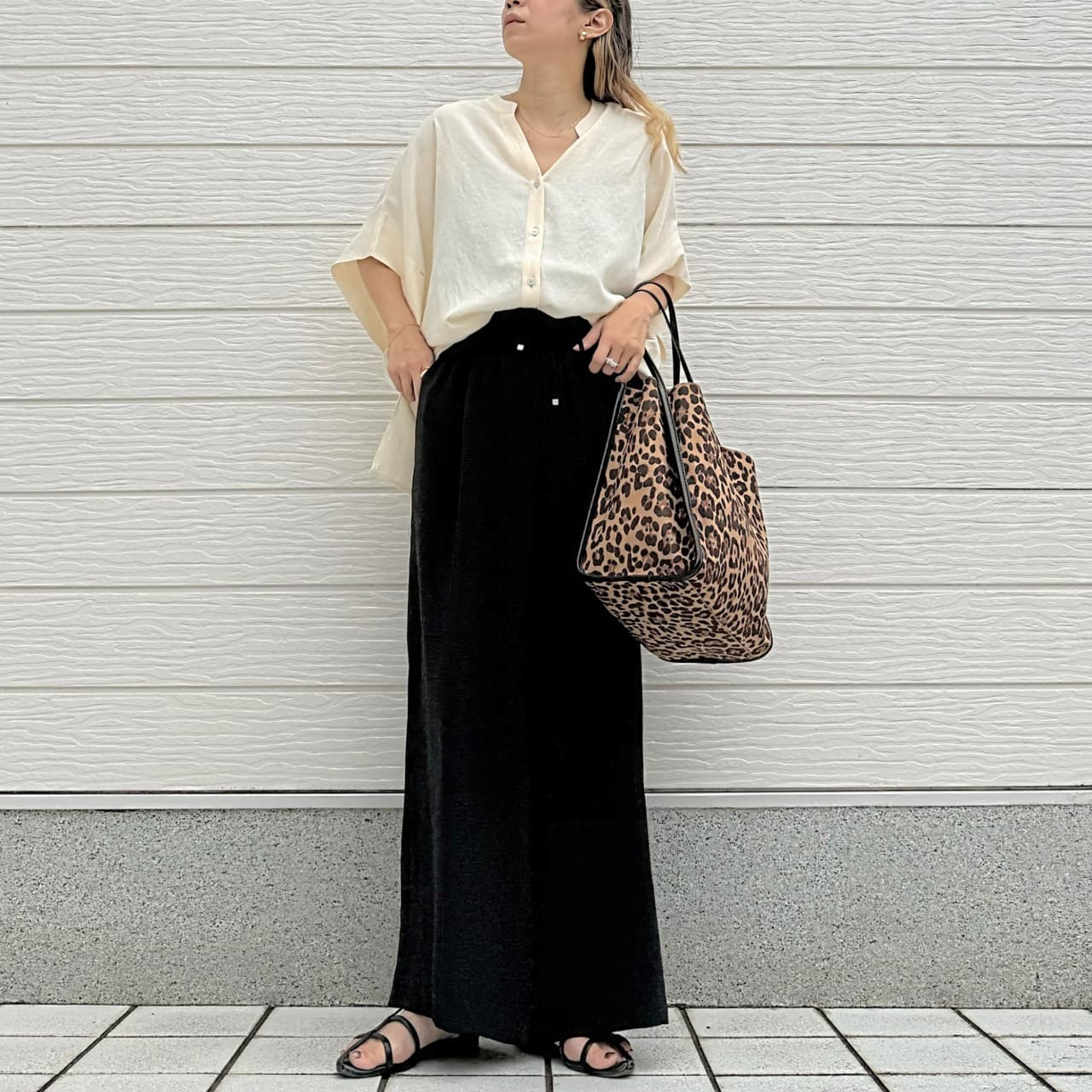 ウォッシャブルスキッパーシャツ レッド Free