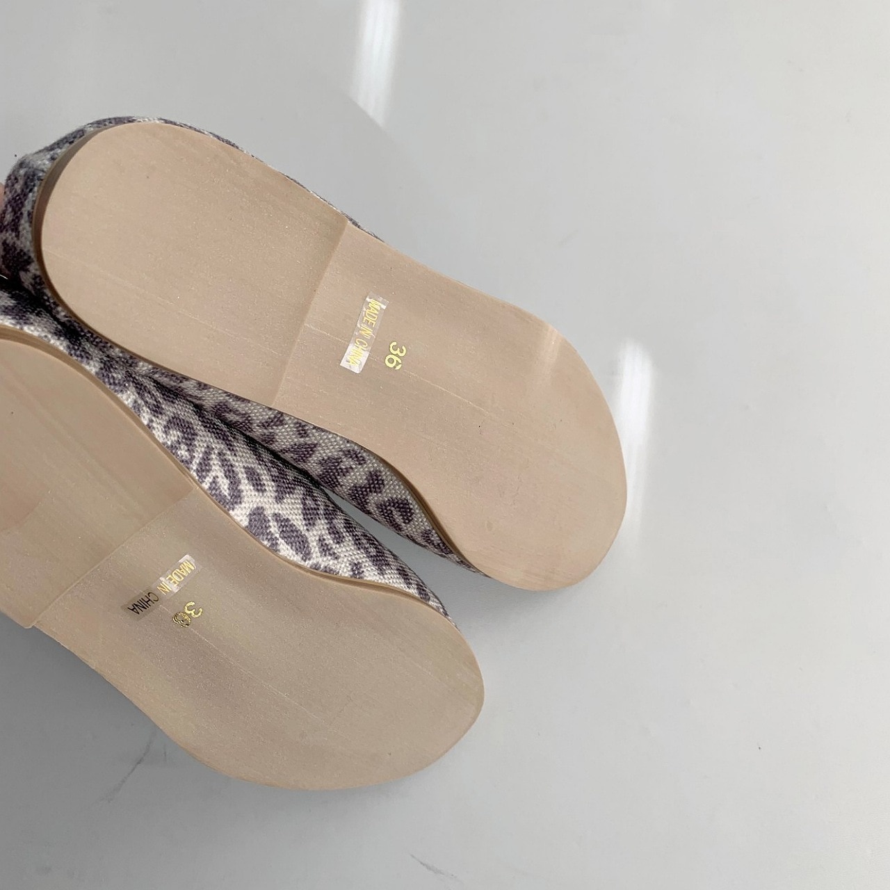 マテリアルローファー ブラック M/36