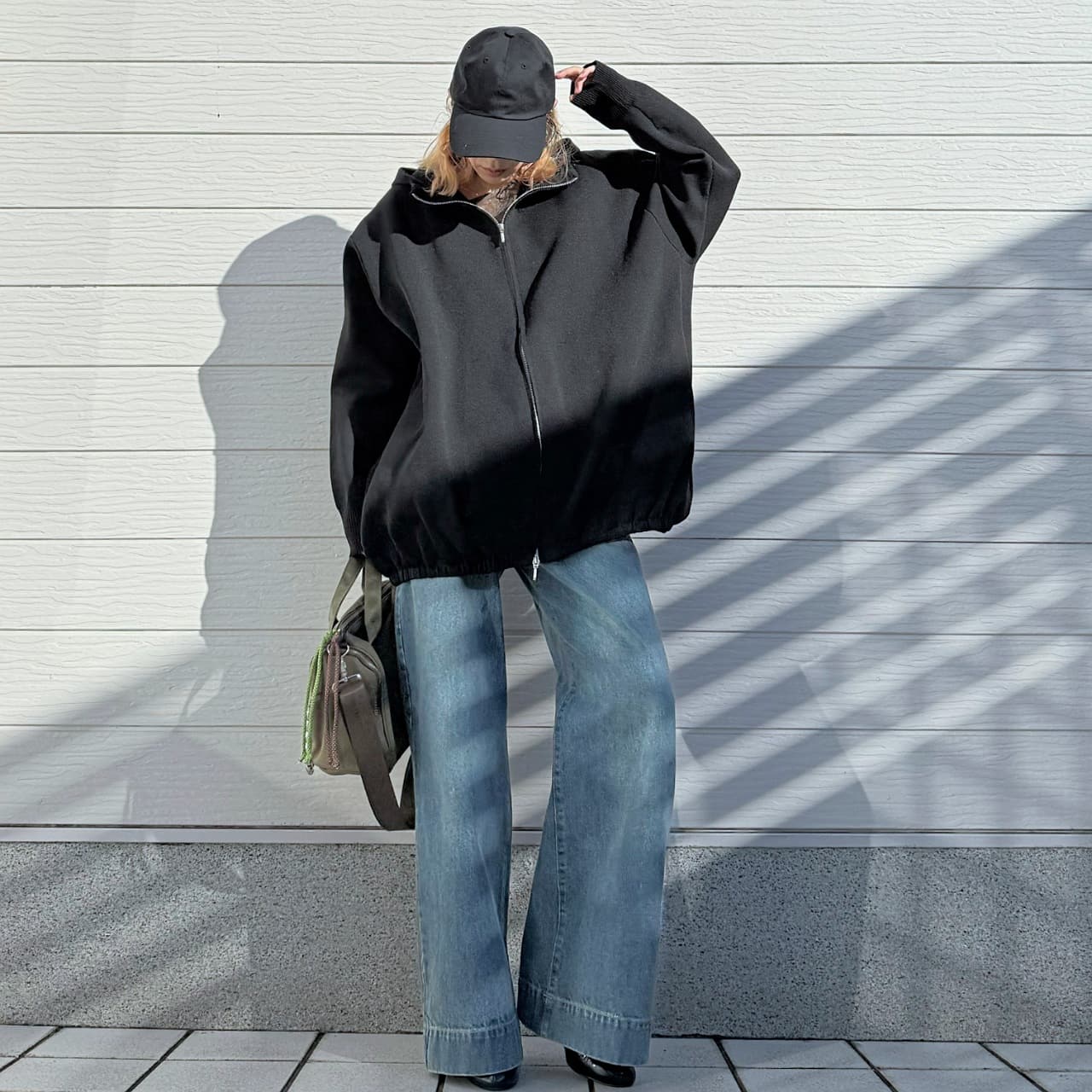 スポンディッシュパーカー アイボリー Free