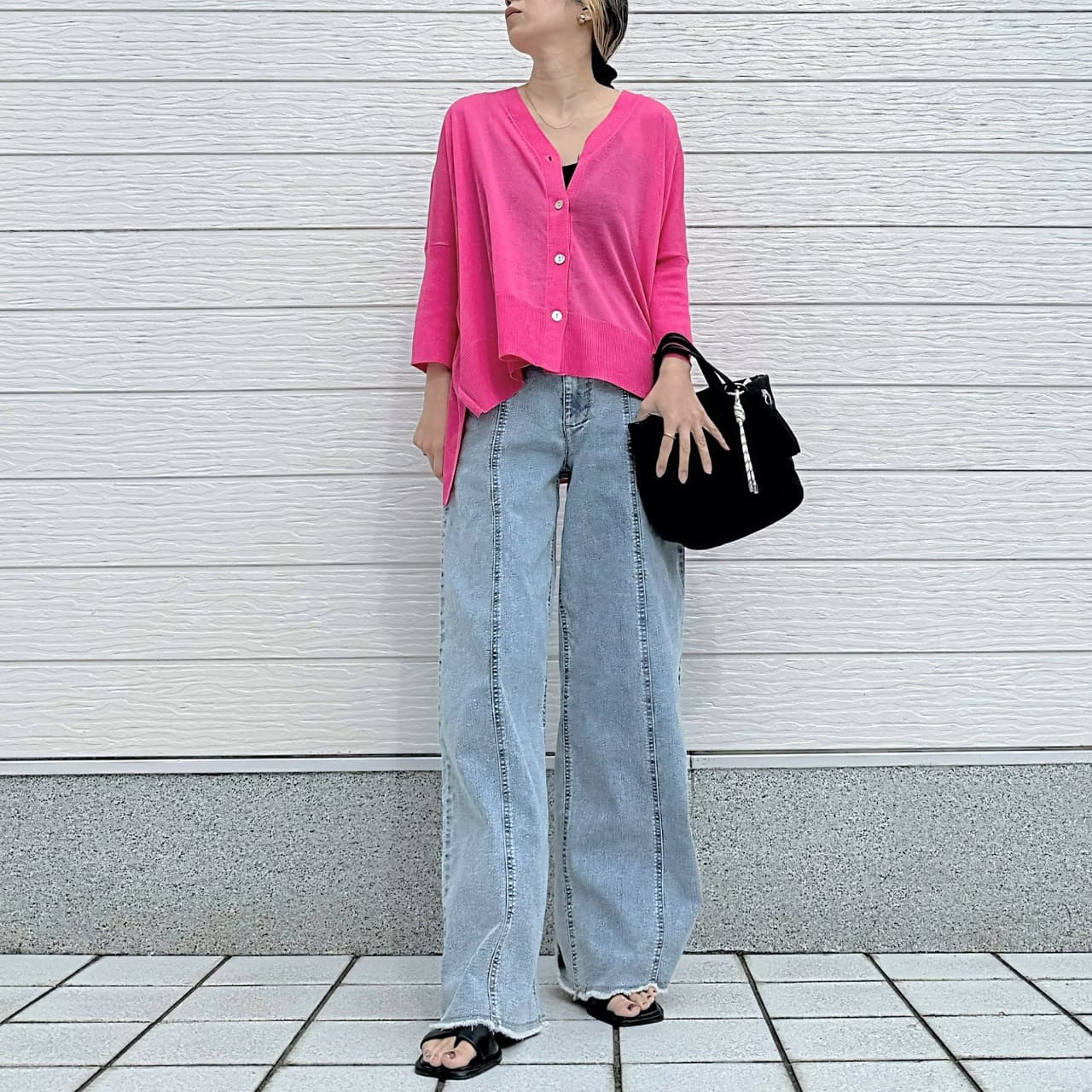 接触冷感BOXカーデ グリーン Free