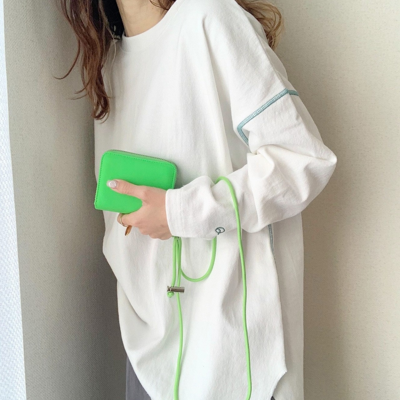 ネオンウォレット グリーン Free