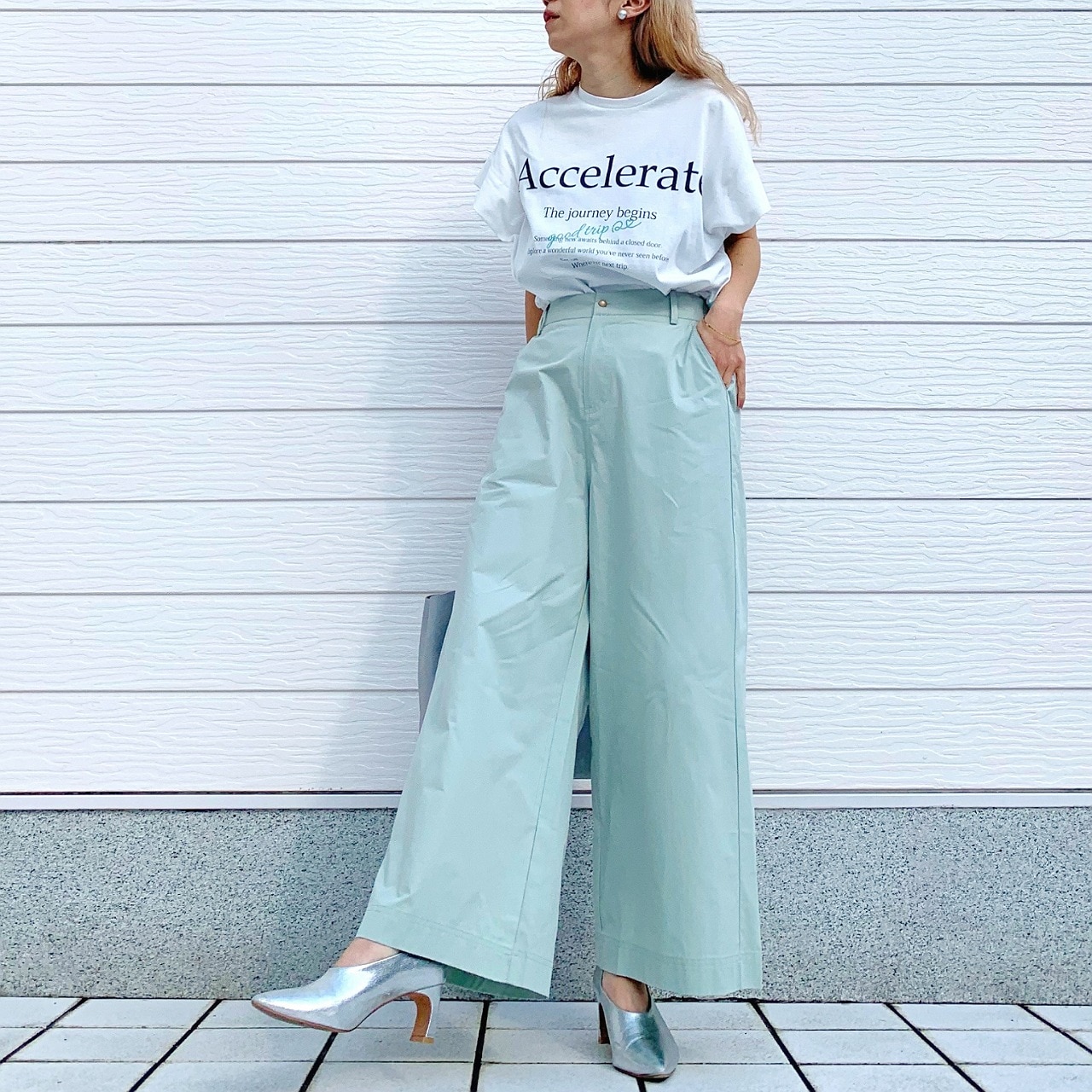 good trip リラックスT グリーン Free