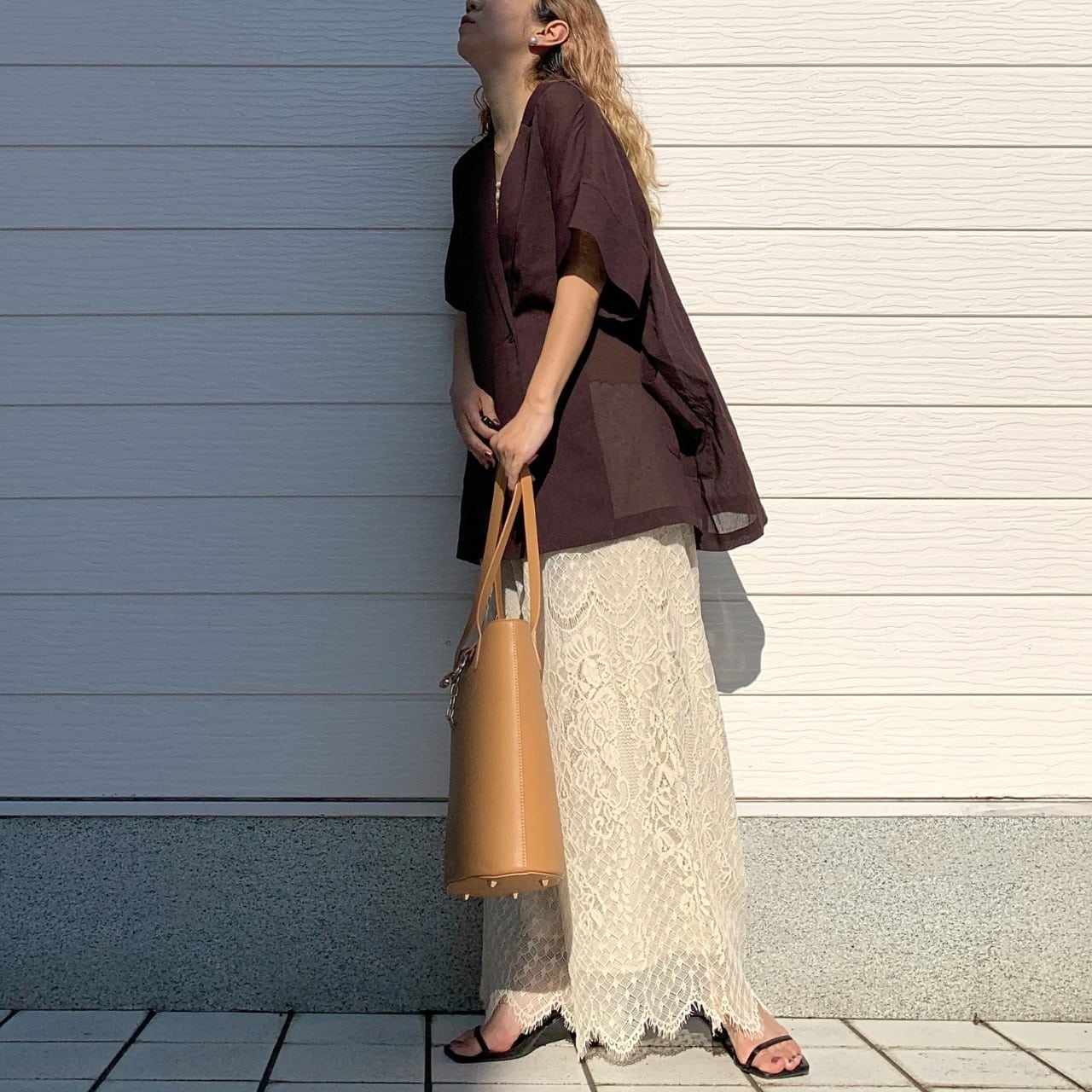 ハイツイストシアージャケット イエローベージュ Free