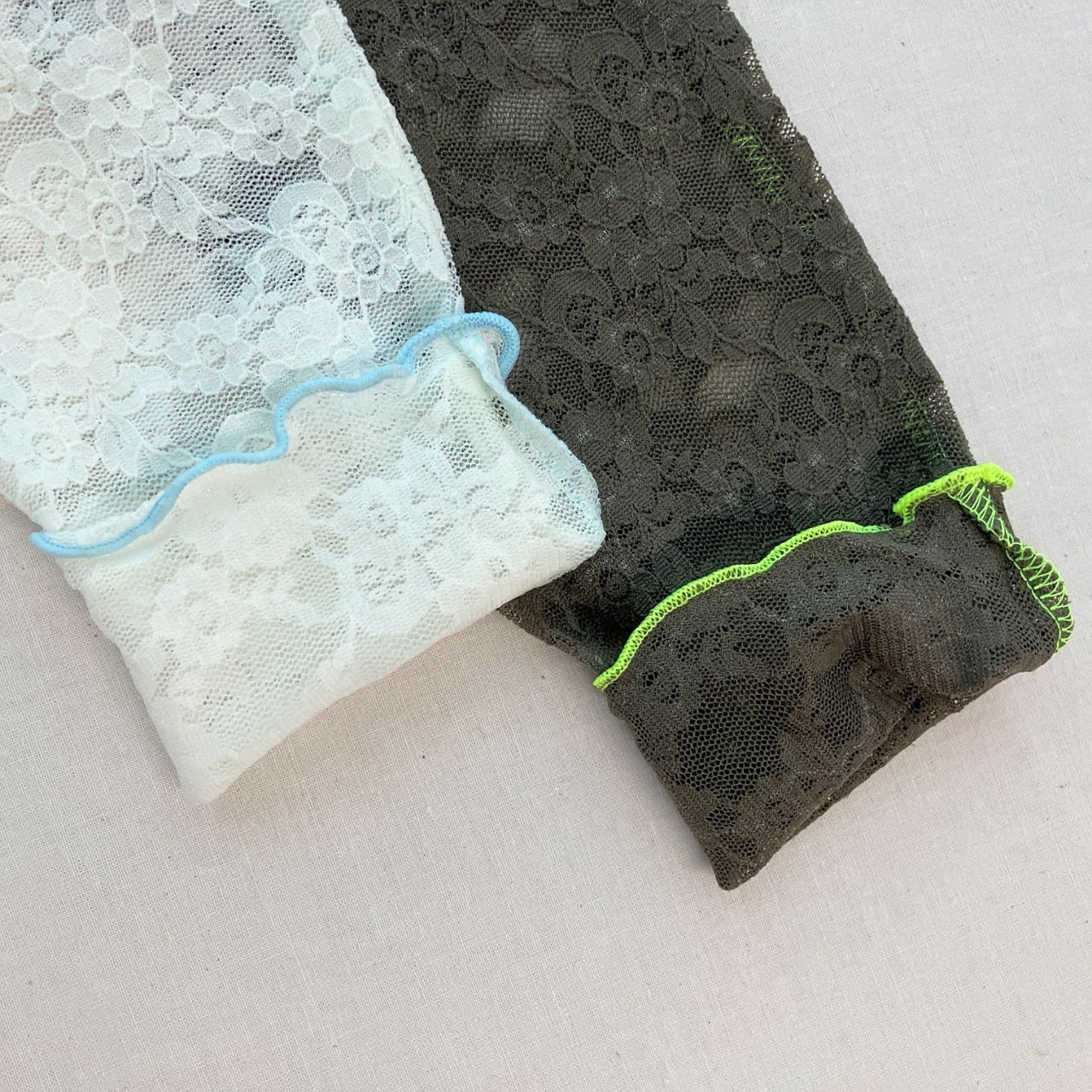 レーシーライントップス ホワイト Free