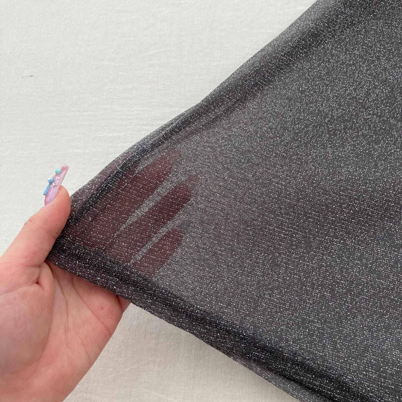 ラメシアーハイネックインナー ベージュ Free