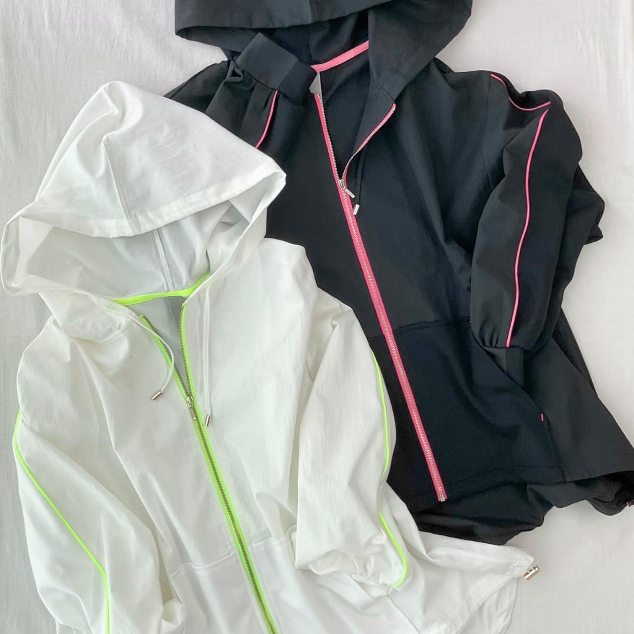 ドッキングバルーンパーカー ホワイト Free