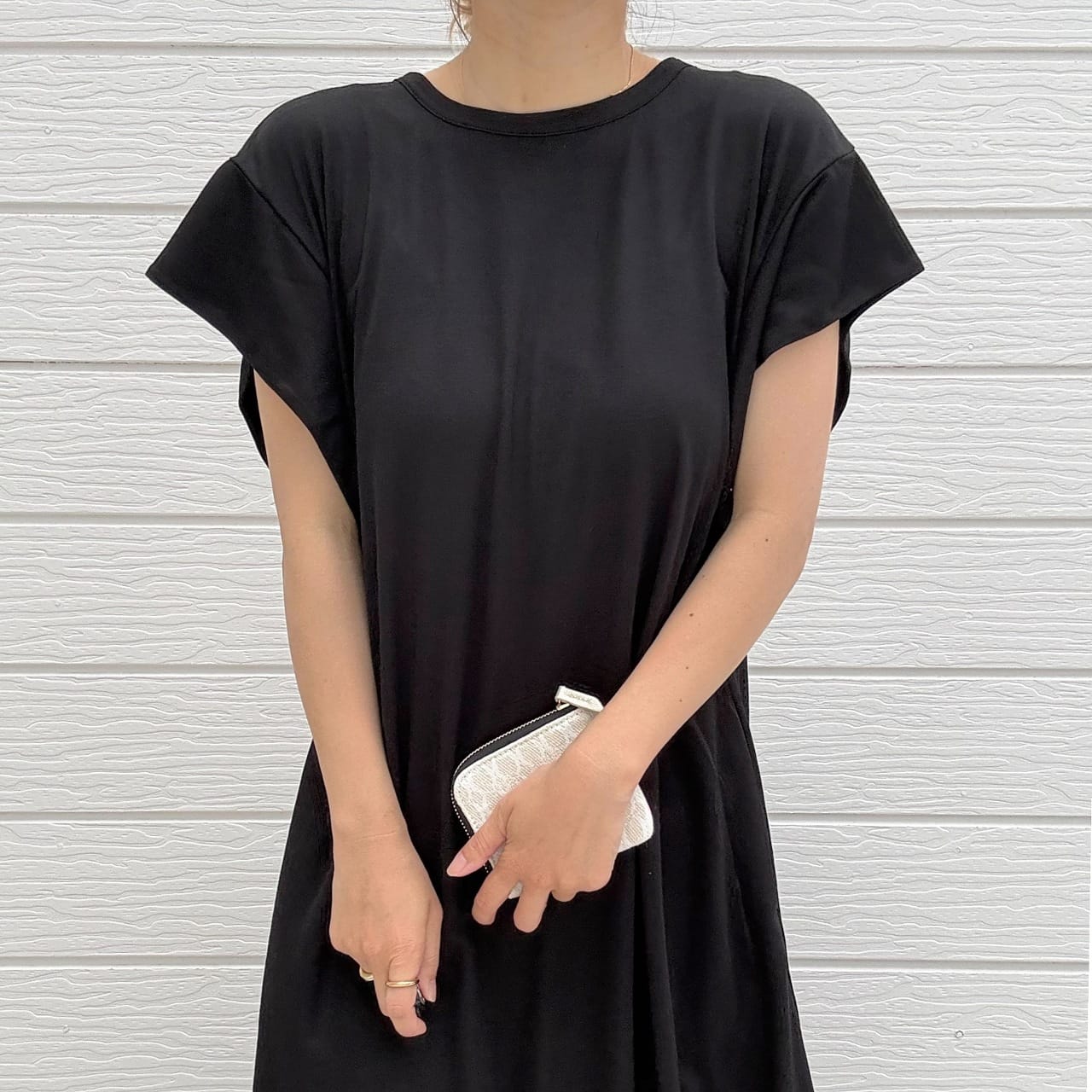 COOLカノコロングワンピース カーキ Free